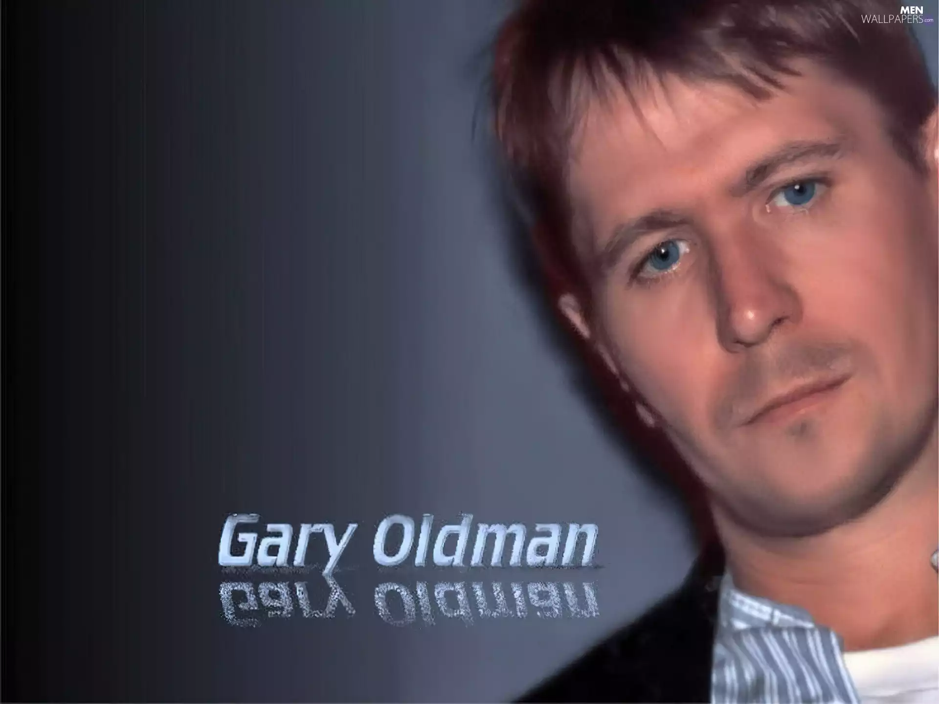 Gary Oldman, Blue eyes