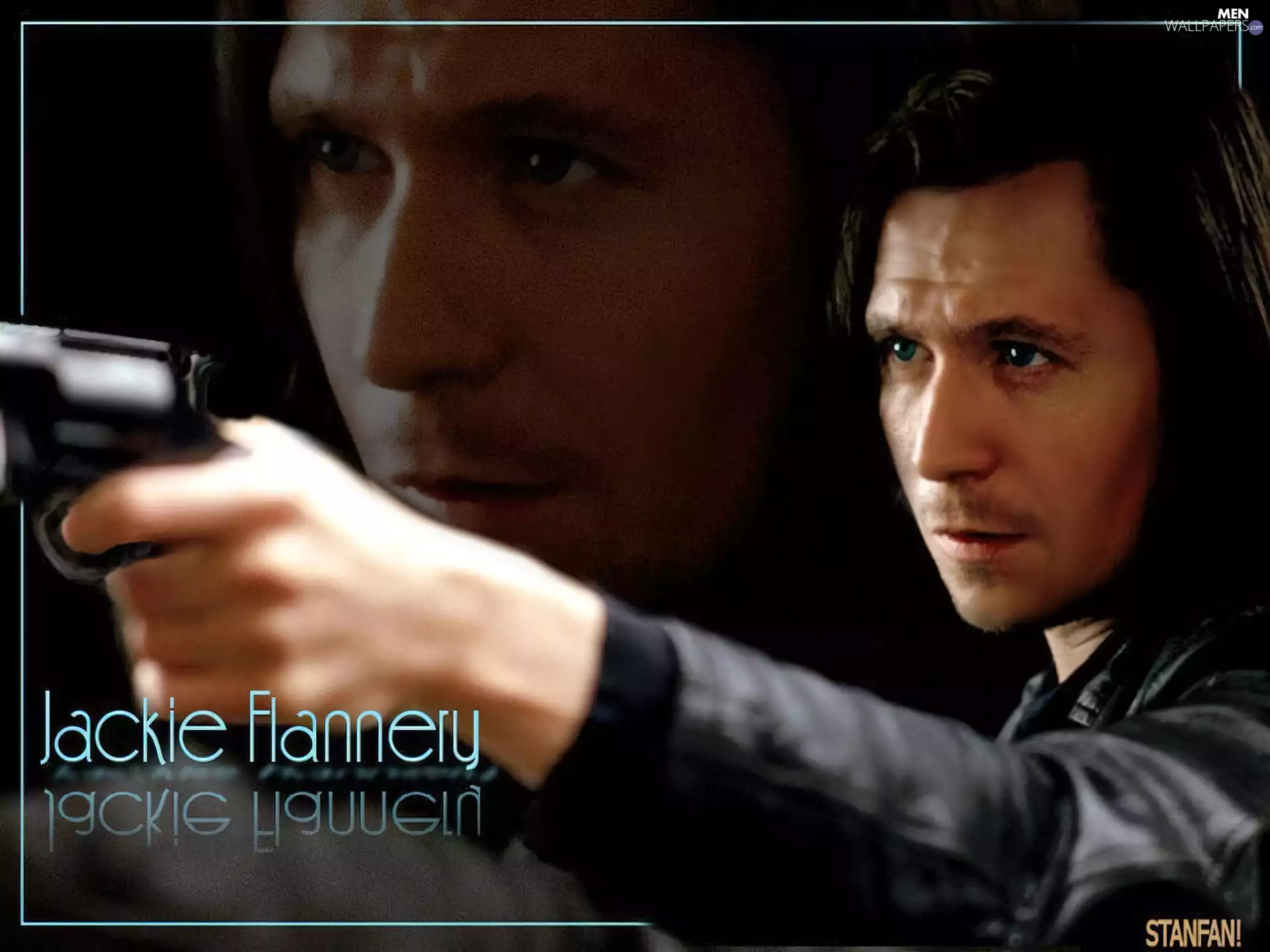 Blue eyes, Gary Oldman, Gun