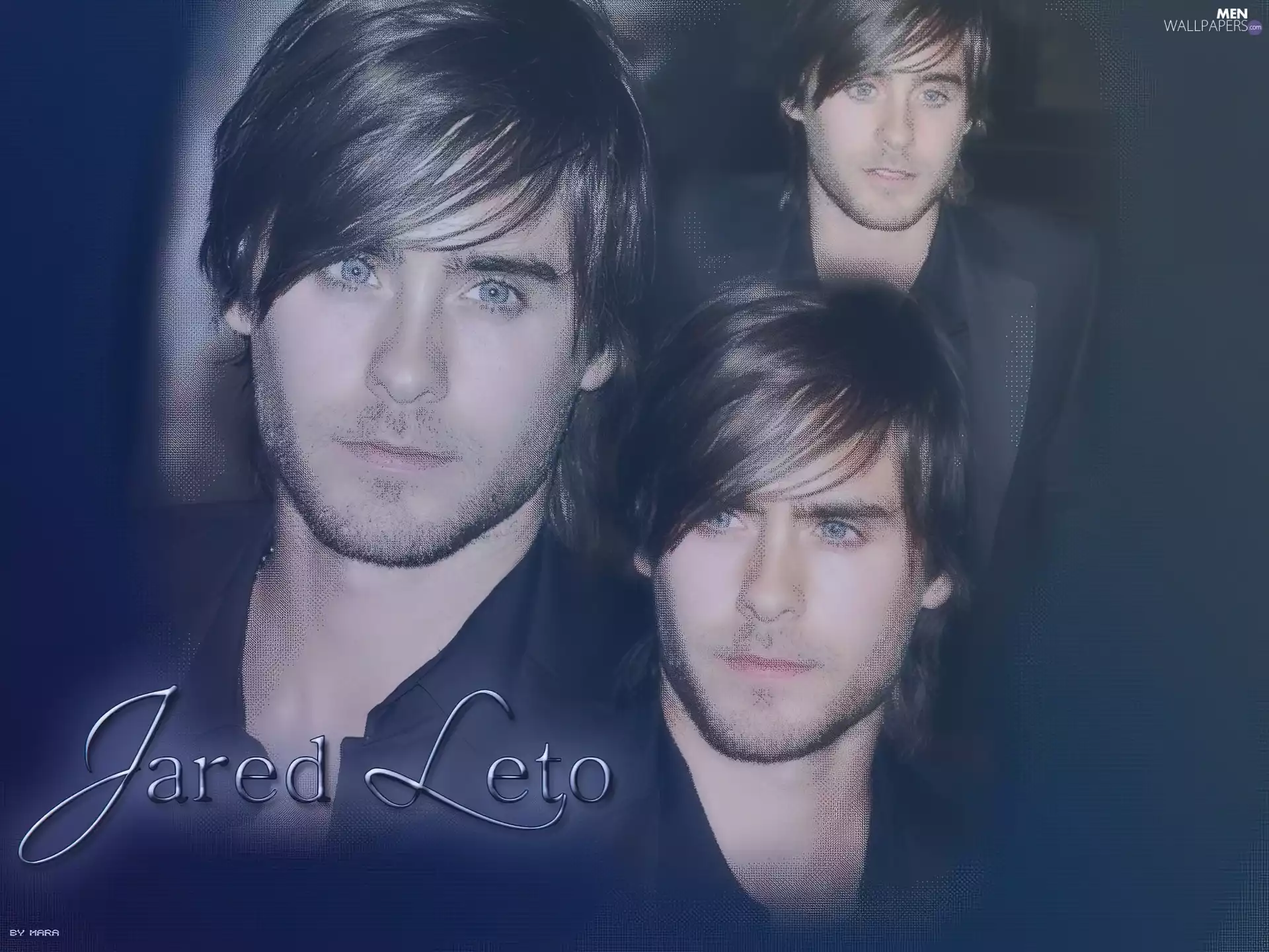 Jared Leto, Blue eyes