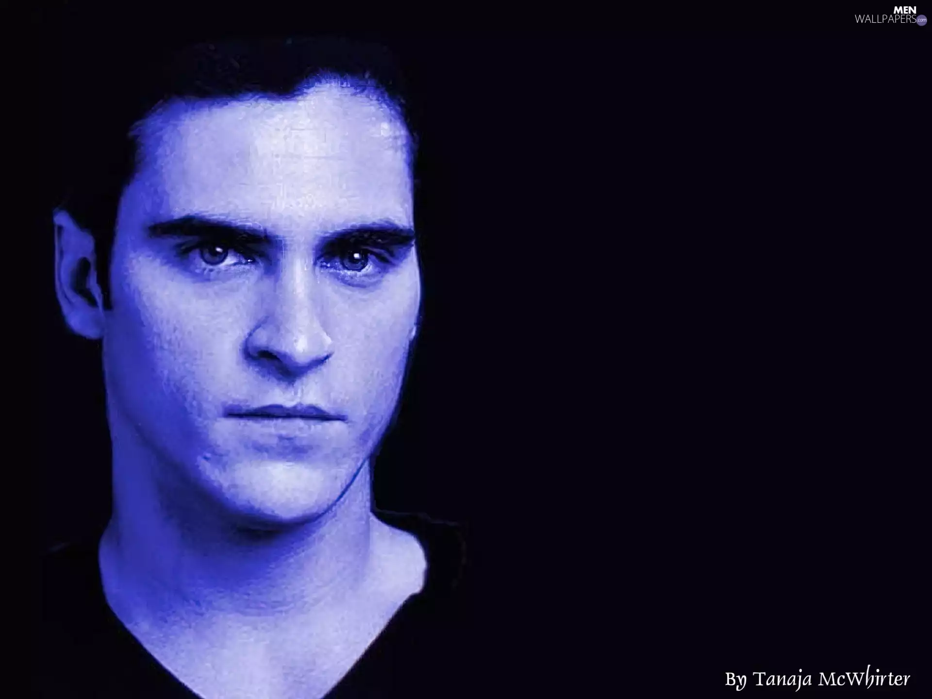 Joaquin Phoenix, Blue eyes