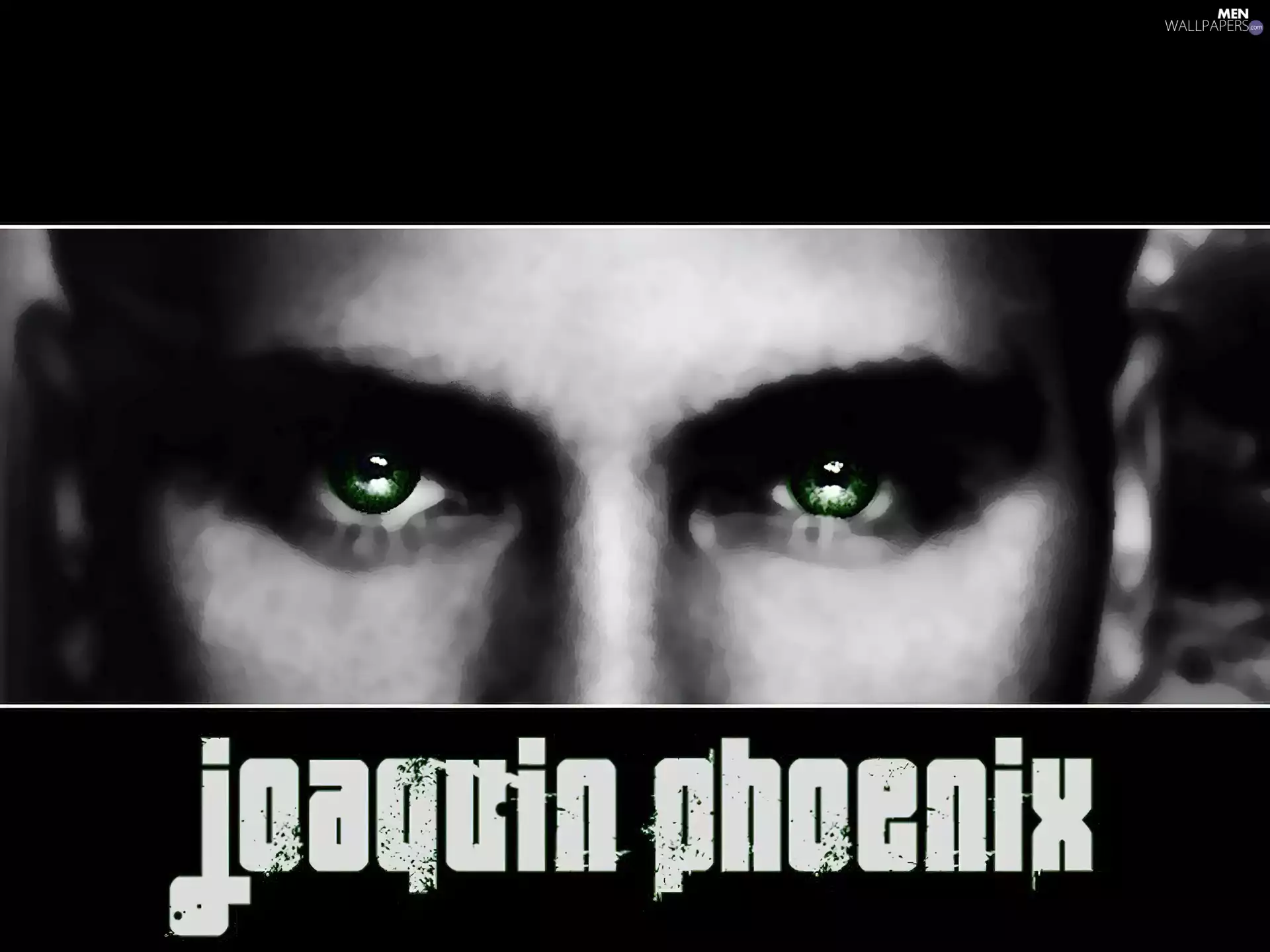 Joaquin Phoenix, Green eyes
