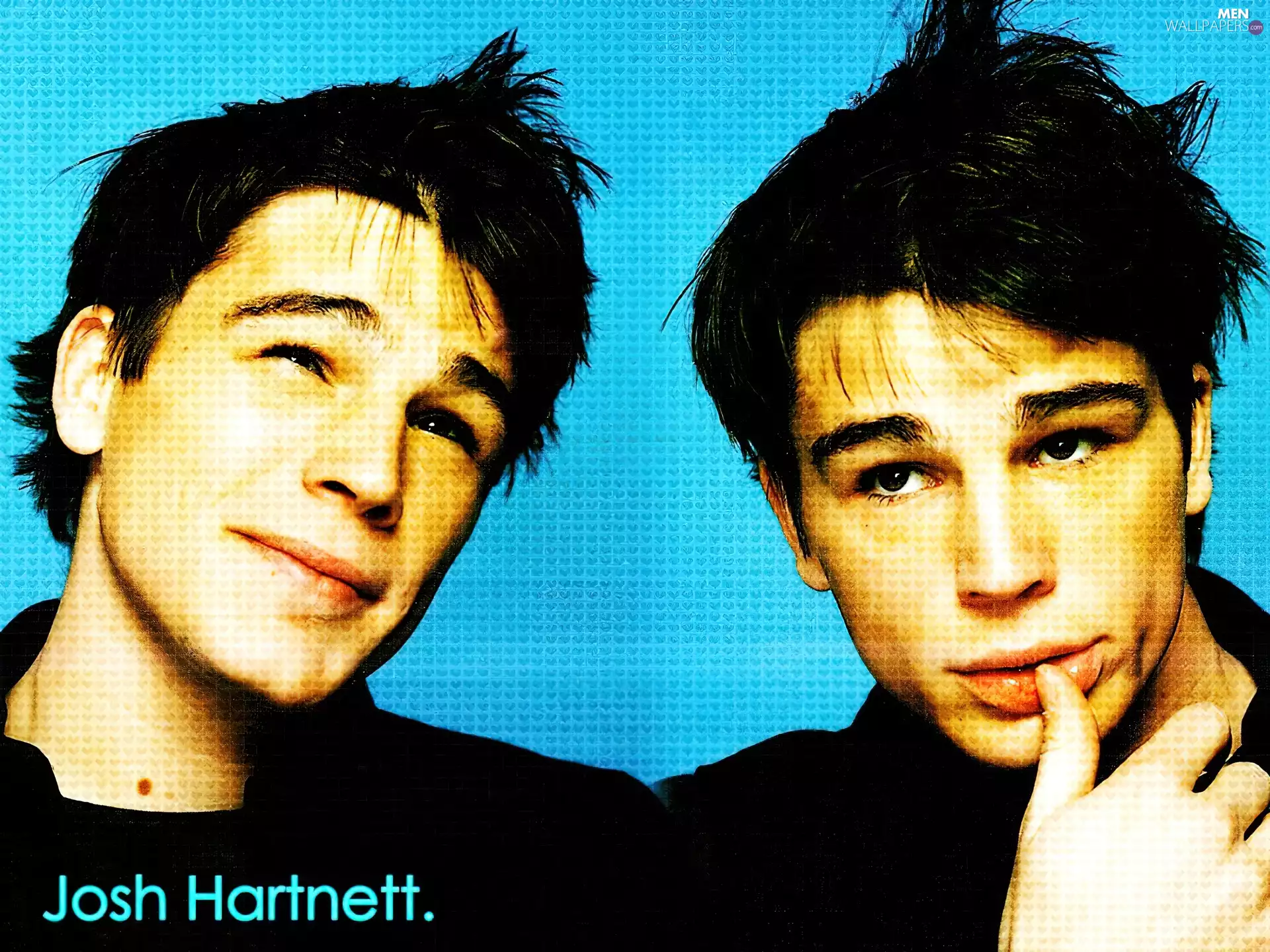 Josh Hartnett, dark eyes