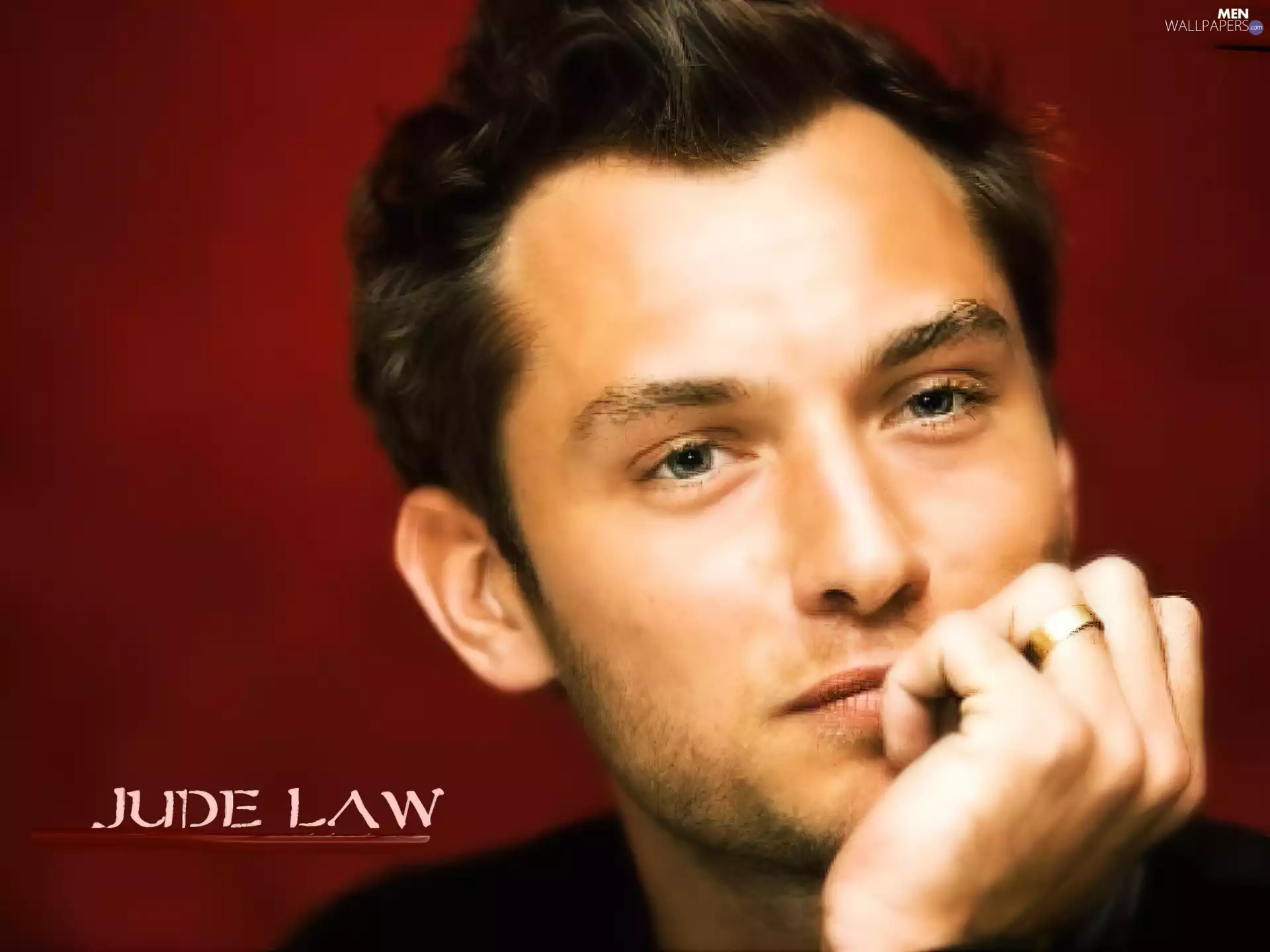 Jude Law, Blue eyes