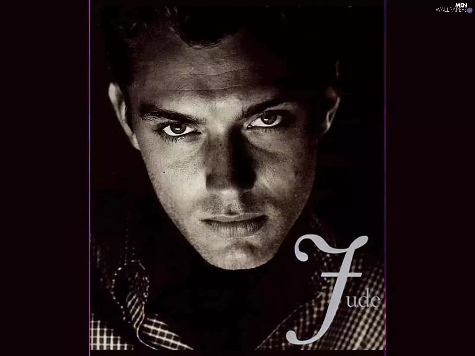 Jude Law, bright eyes