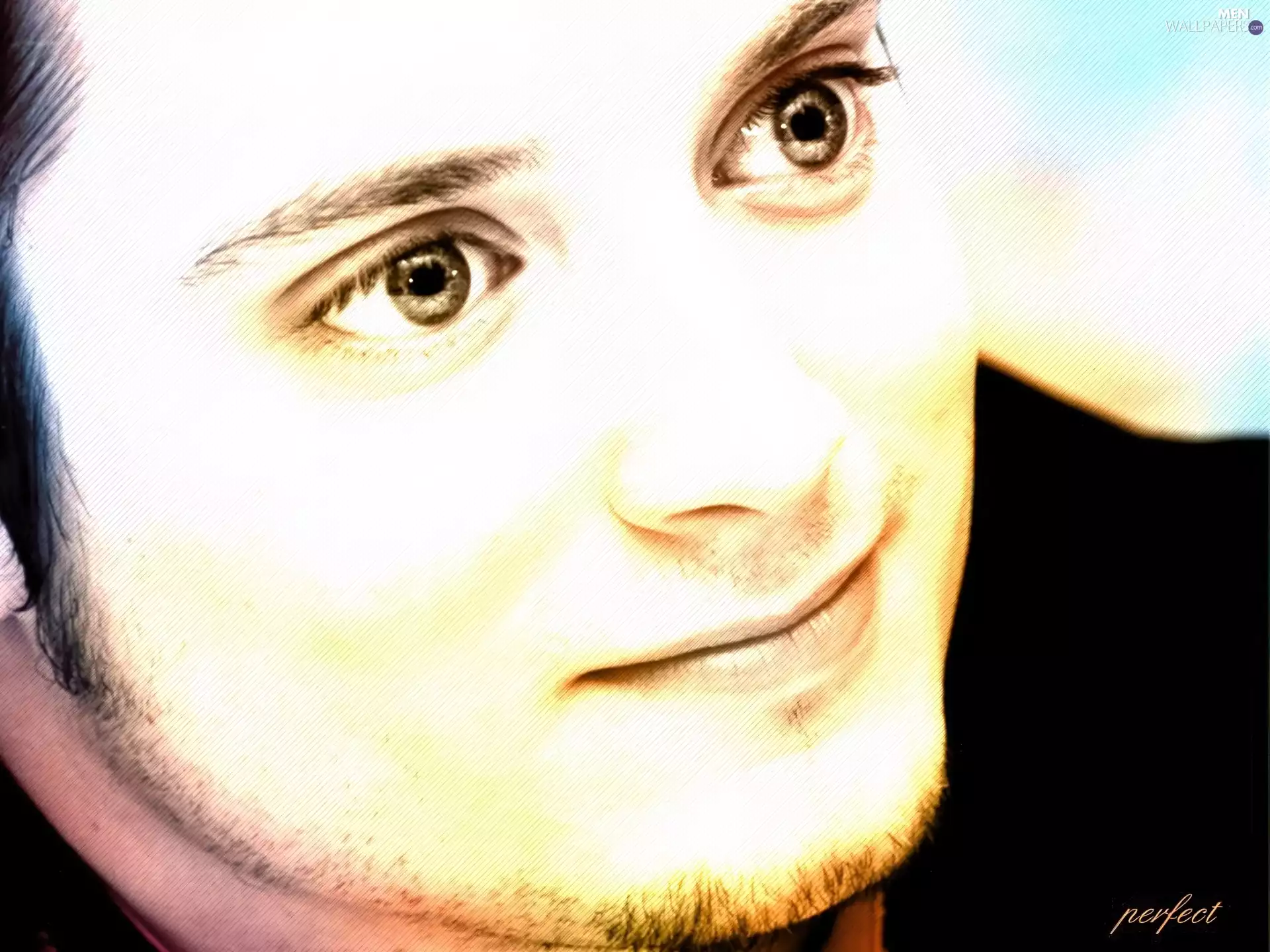 lips, Elijah Wood, Eyes