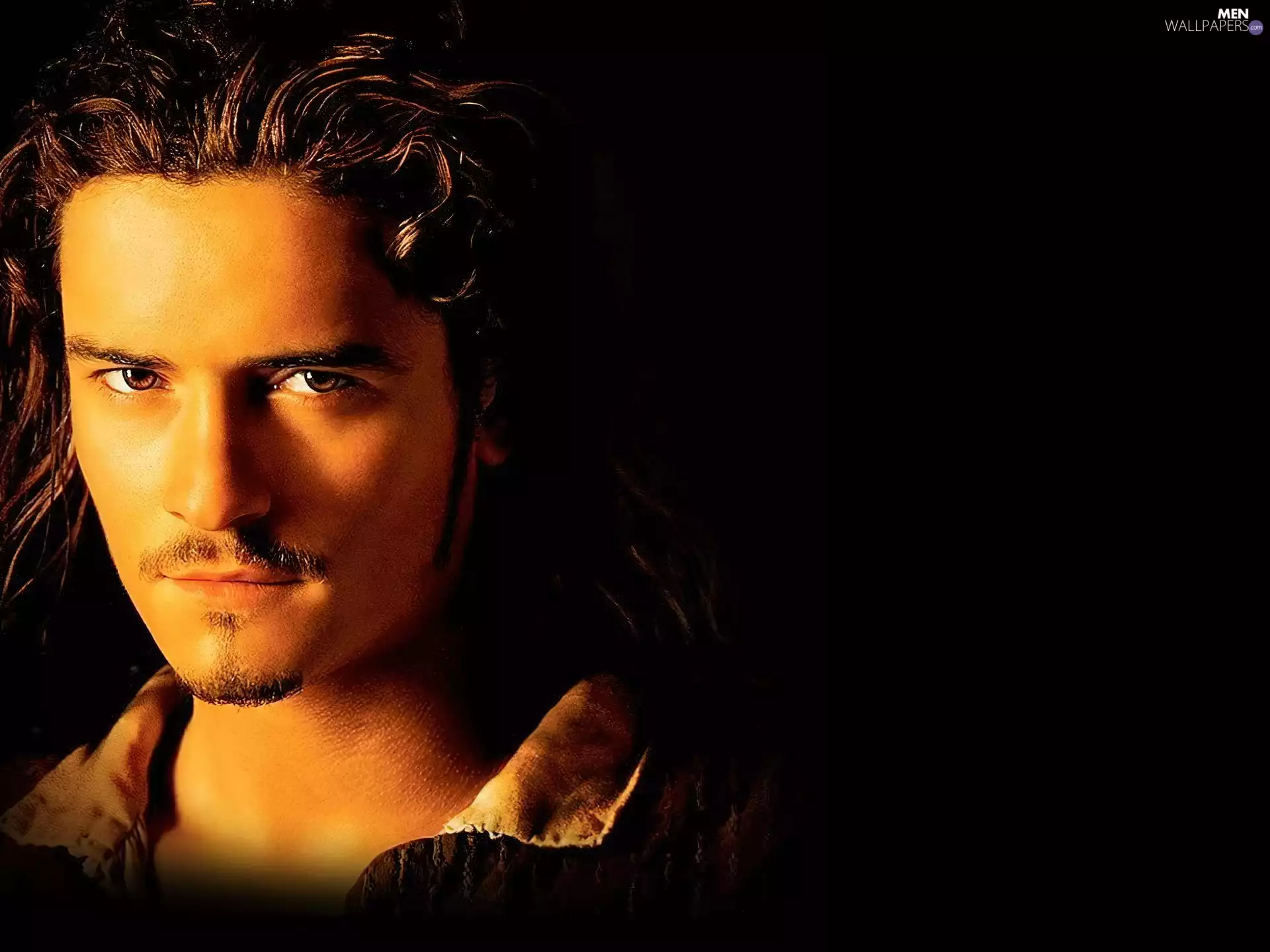 Orlando Bloom, dark eyes