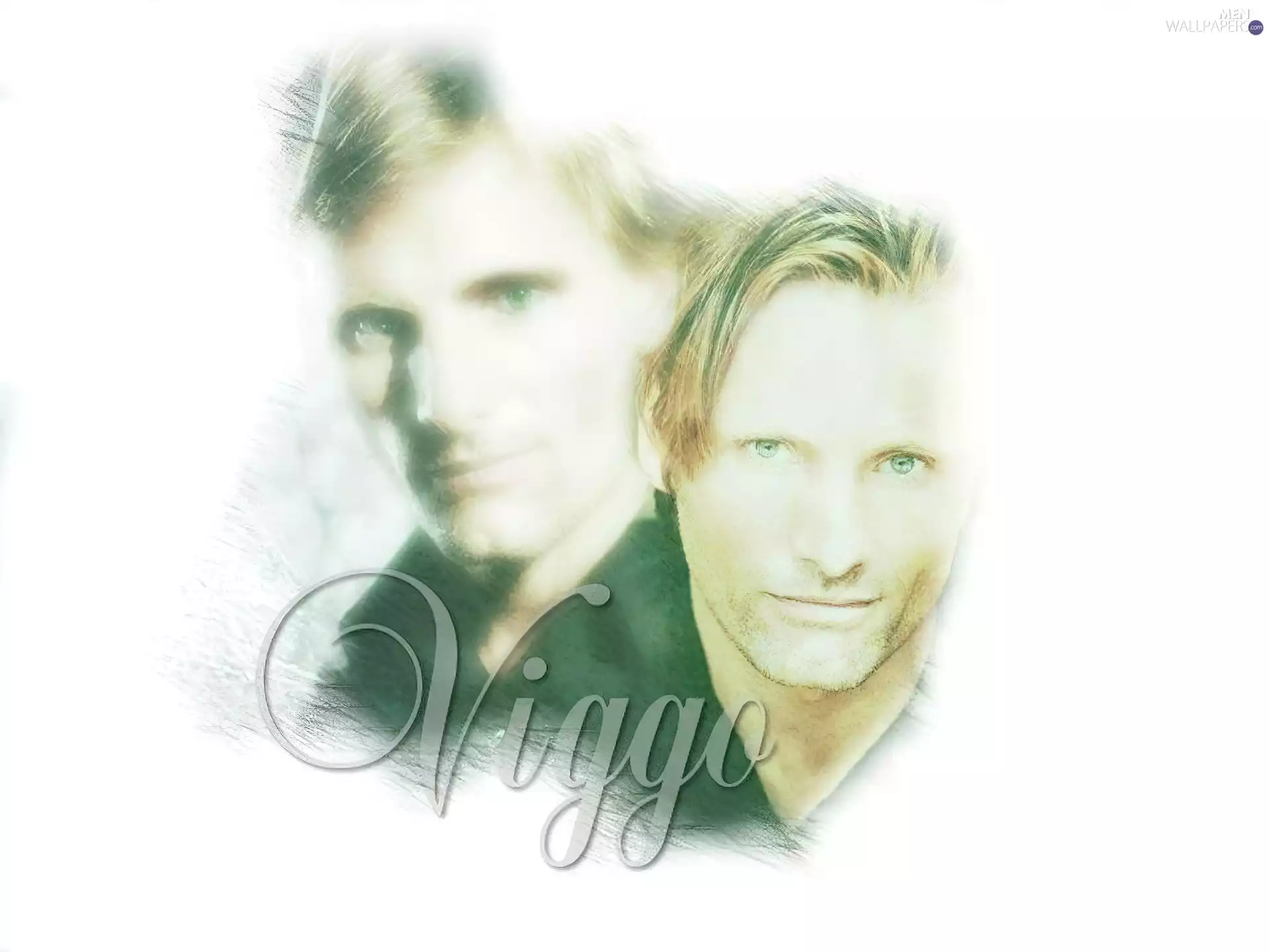 Viggo Mortensen, Green eyes