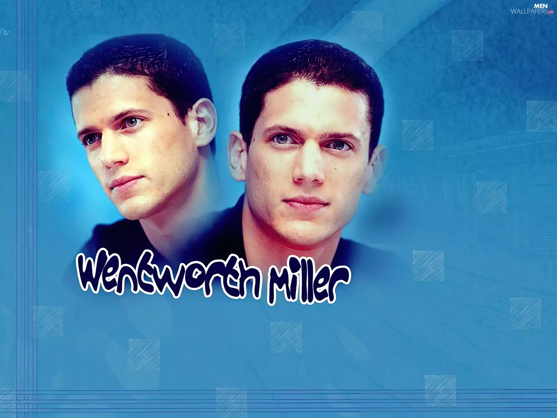 Wentworth Miller, Blue eyes
