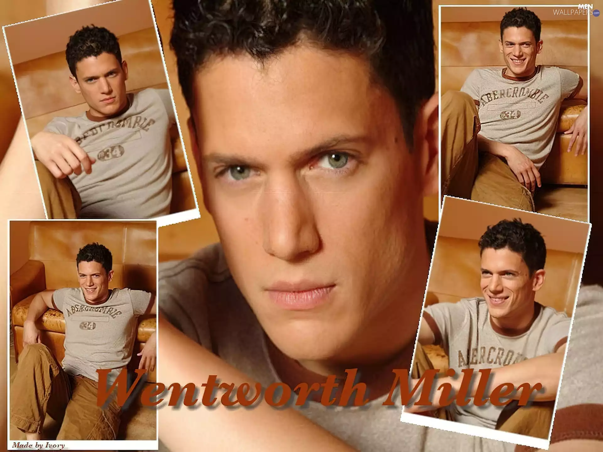 Wentworth Miller, gray eyes