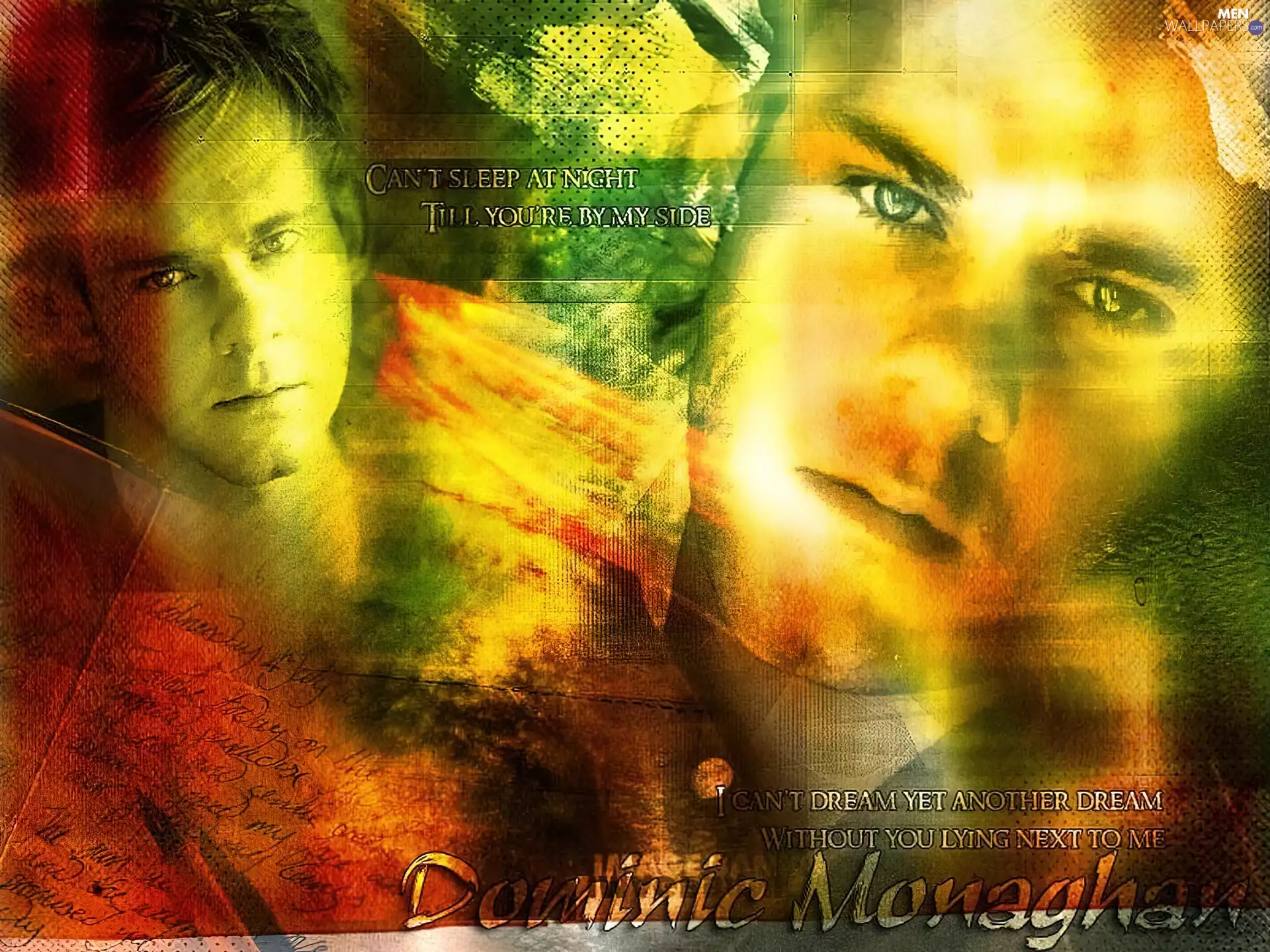 Eyes, Dominic Monaghan, face