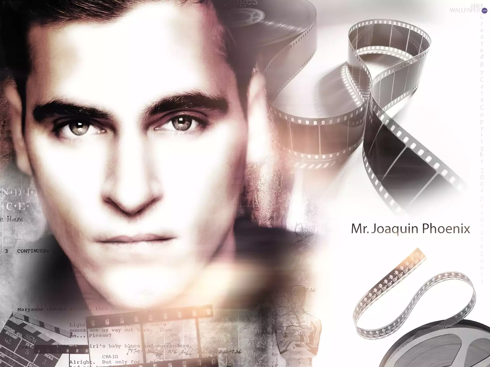 film, Joaquin Phoenix, face