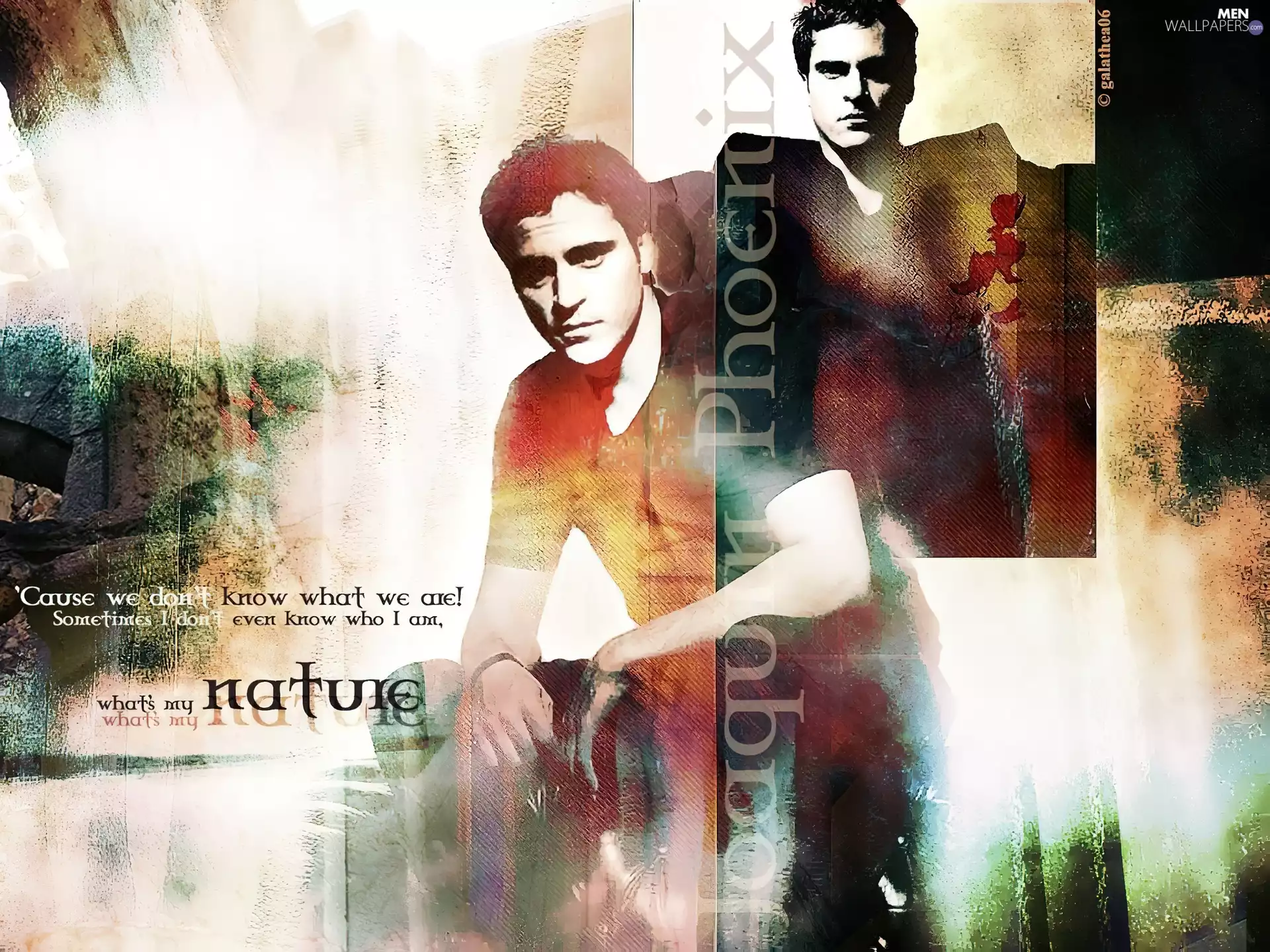 hand, Joaquin Phoenix, face