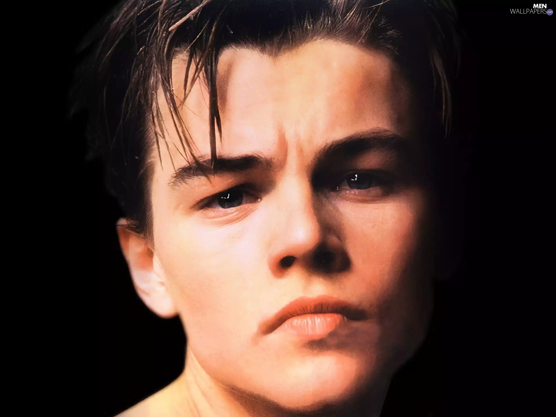 Leonardo DiCaprio, sad face