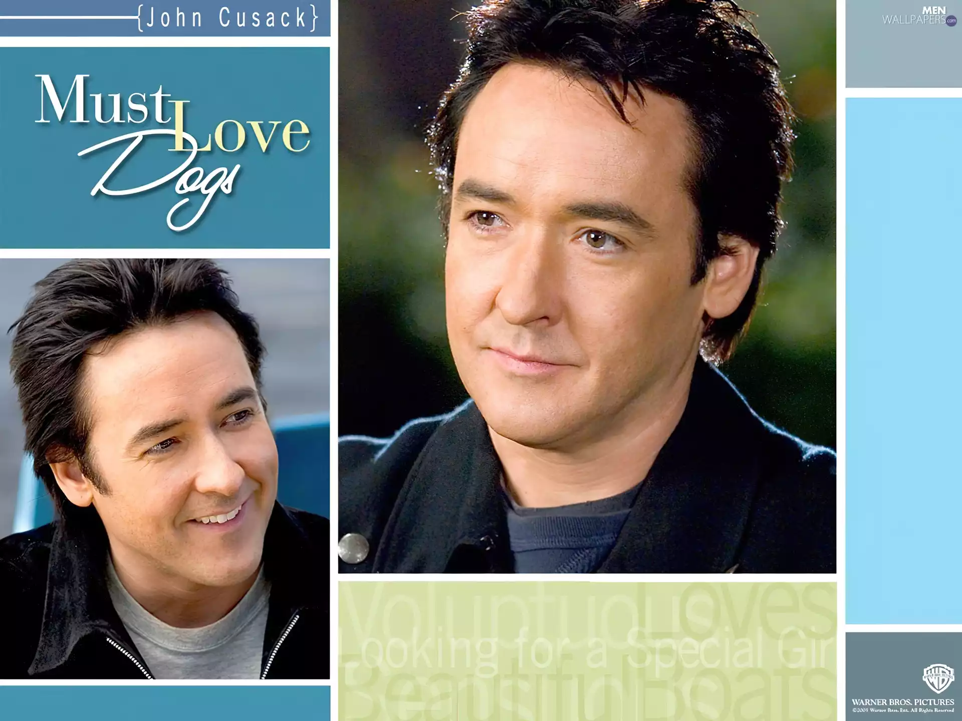 Smile, John Cusack, face