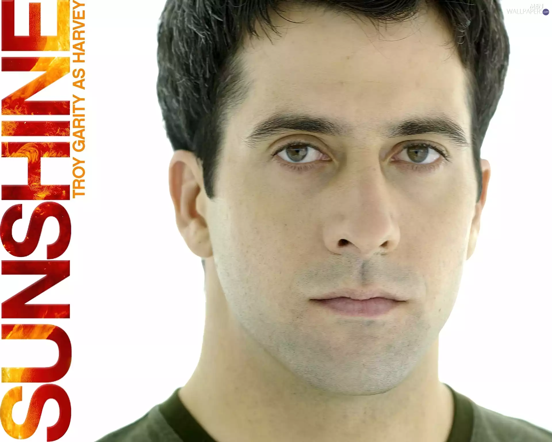 Sunshine, face, text, Troy Garity