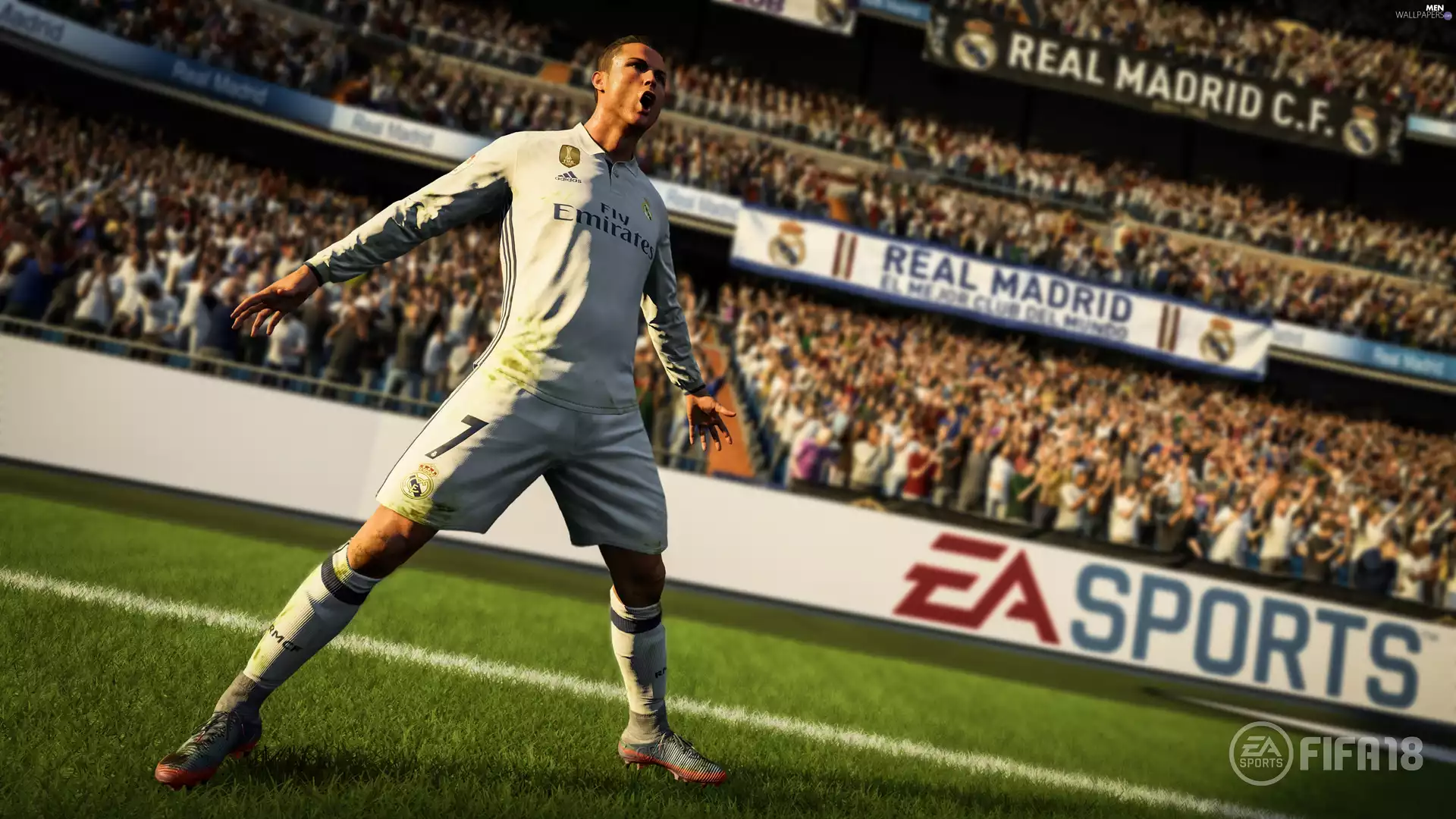 footballer, FIFA 18, Cristiano Ronaldo