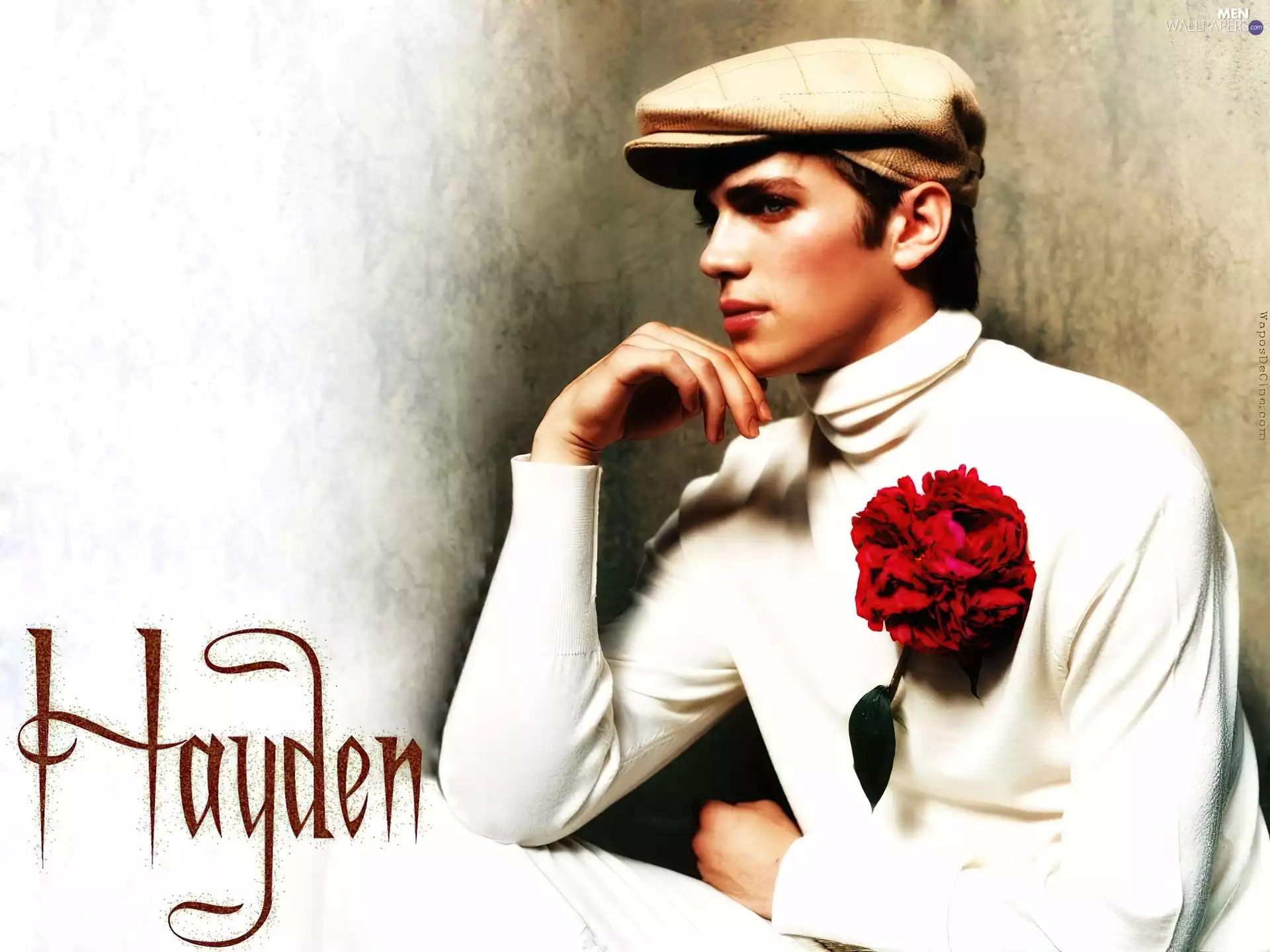 Colourfull Flowers, Hayden Christensen, beret