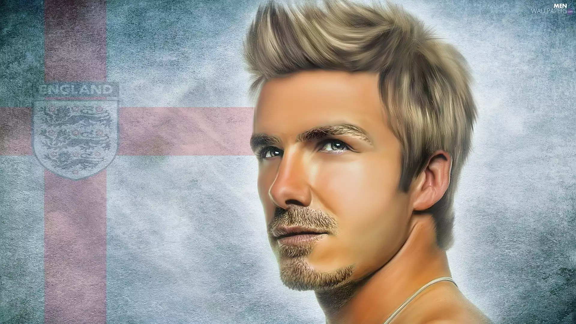 graphics, David Beckham, footballer