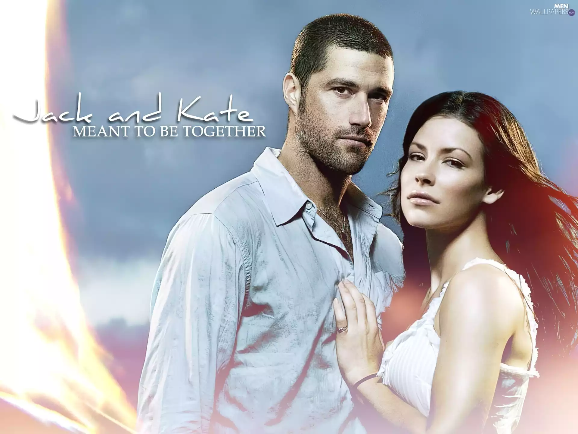 Filmy Lost, Matthew Fox, stand, Evangeline Lilly