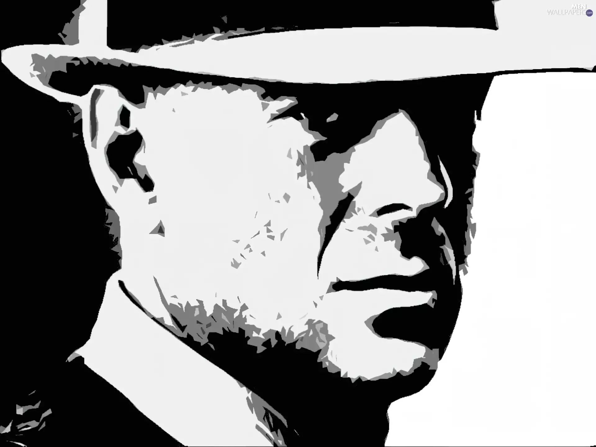 portrait, Bruce Willis, fuzzy