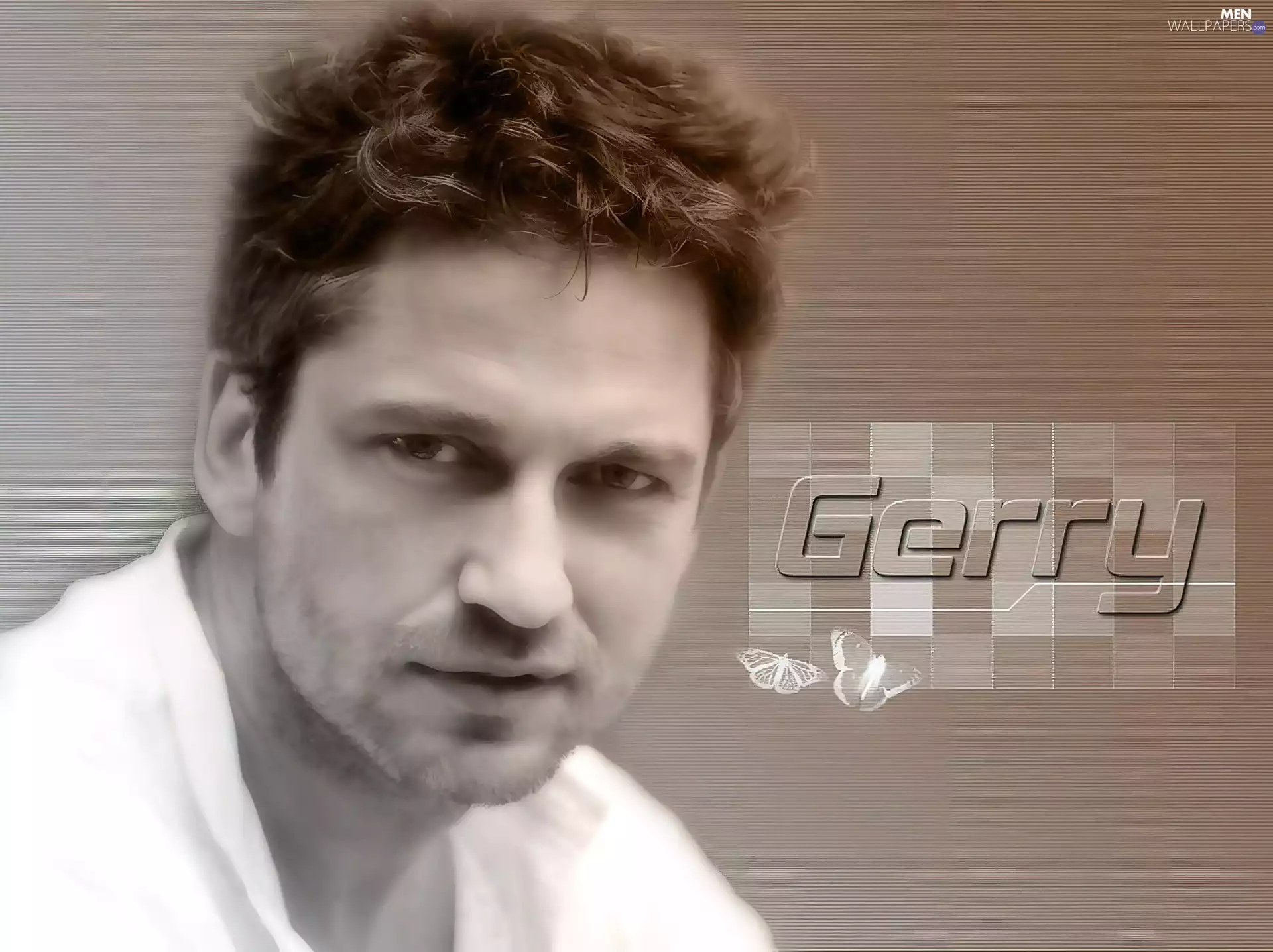 beard, Gerard Butler, Blond hair
