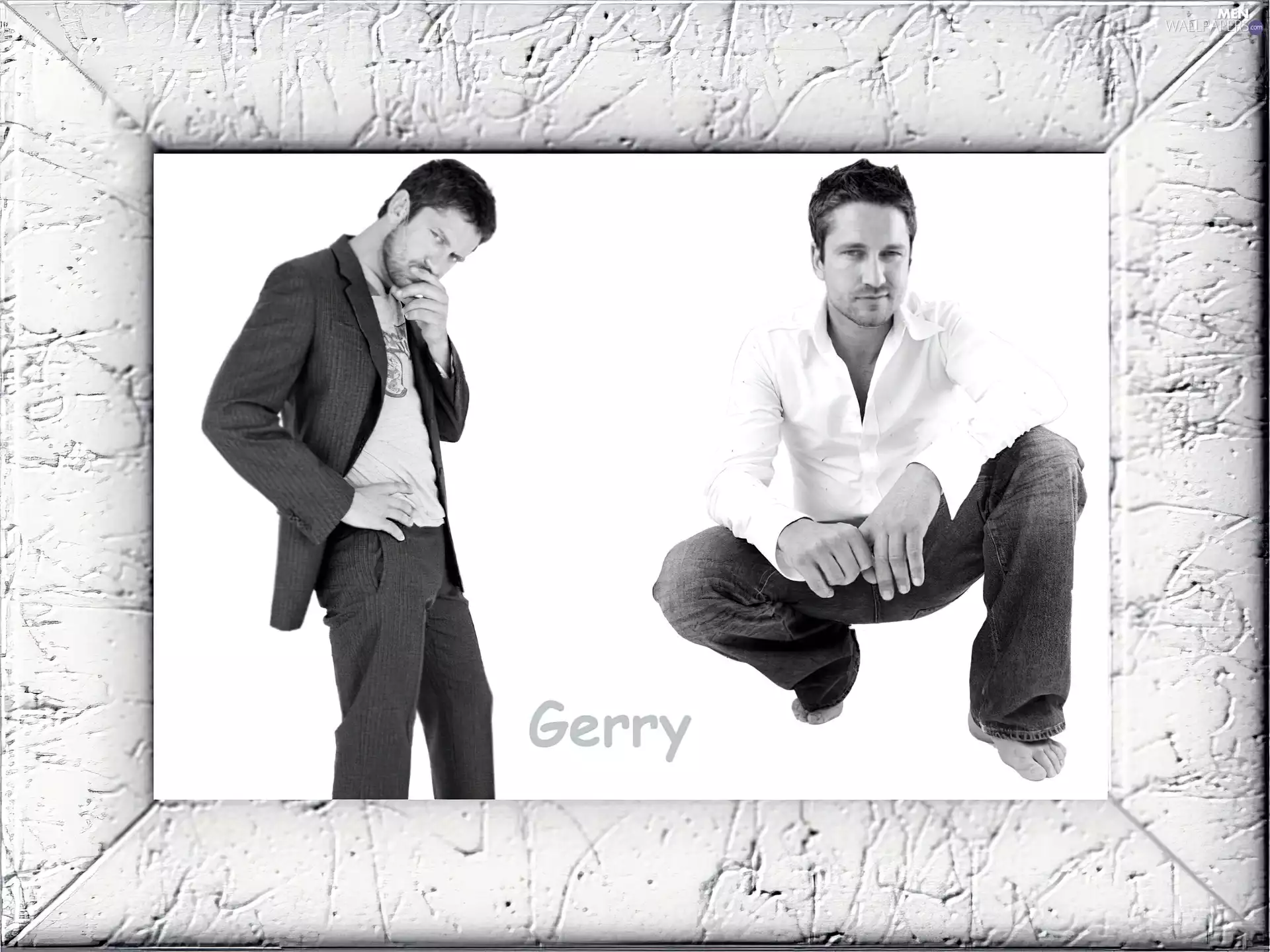 suite, Gerard Butler, white shirt