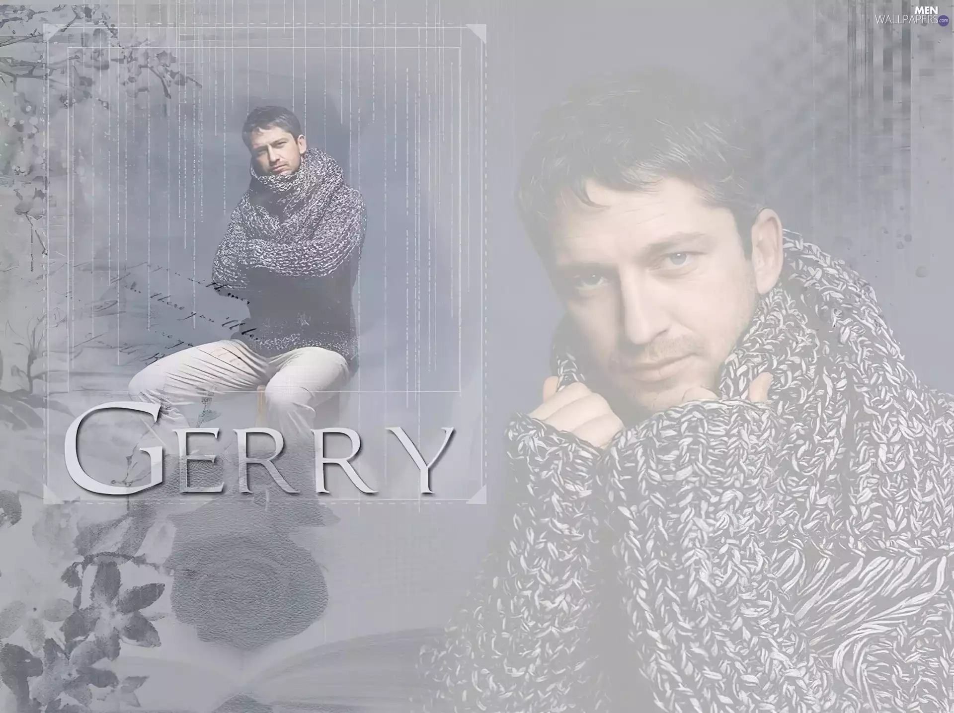 Gerard Butler, sweater