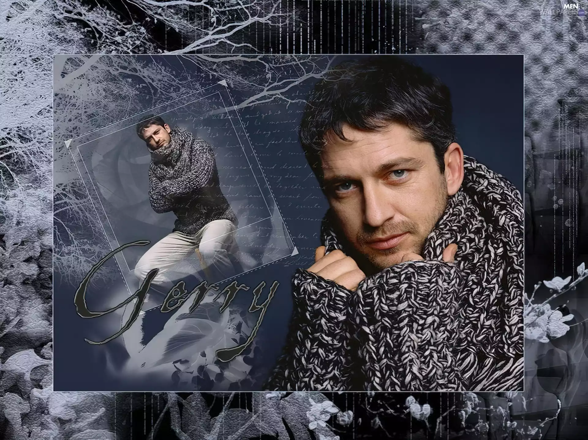 Gerard Butler, sweater