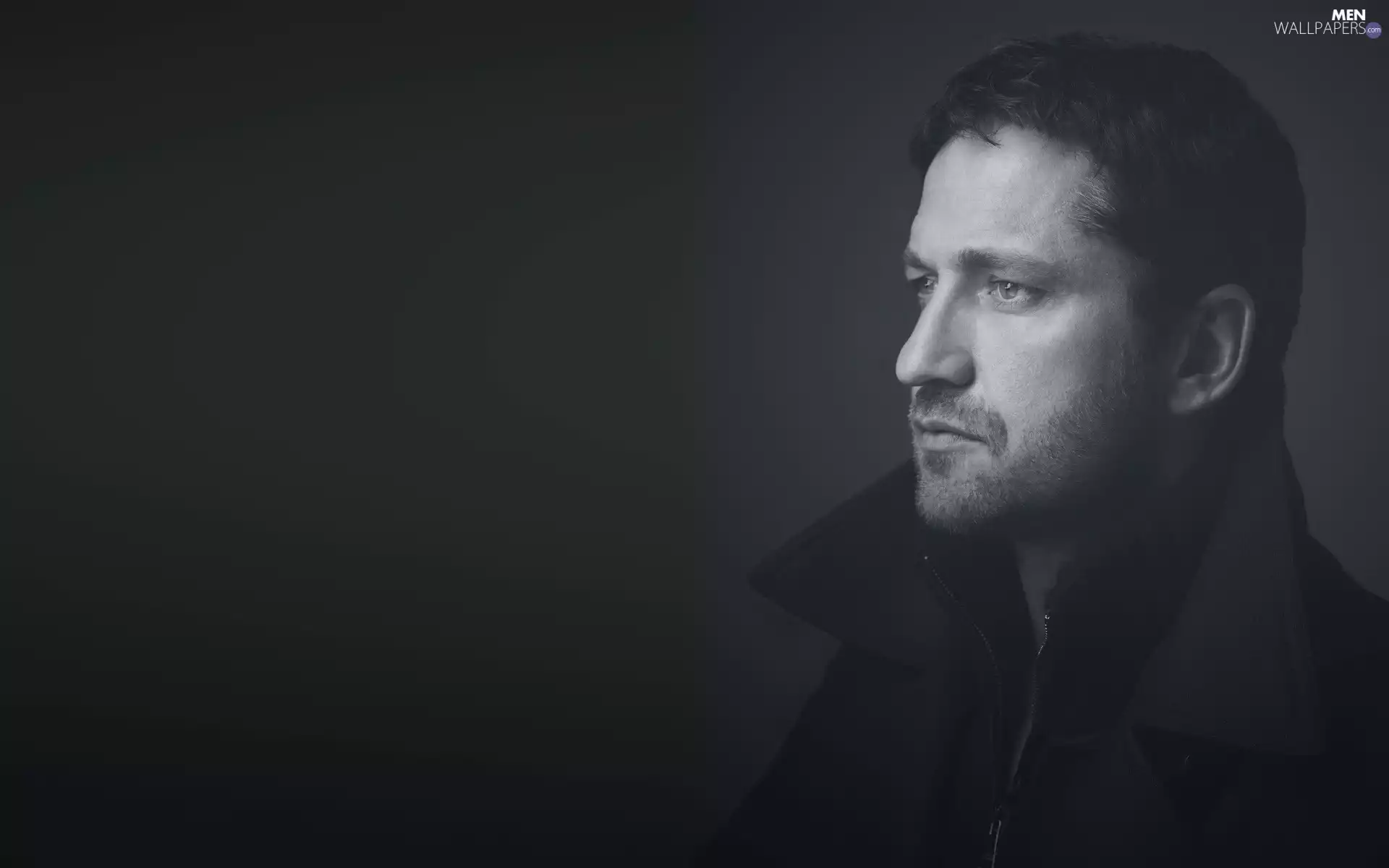 a man, lonely, Gerard Butler, thoughtful