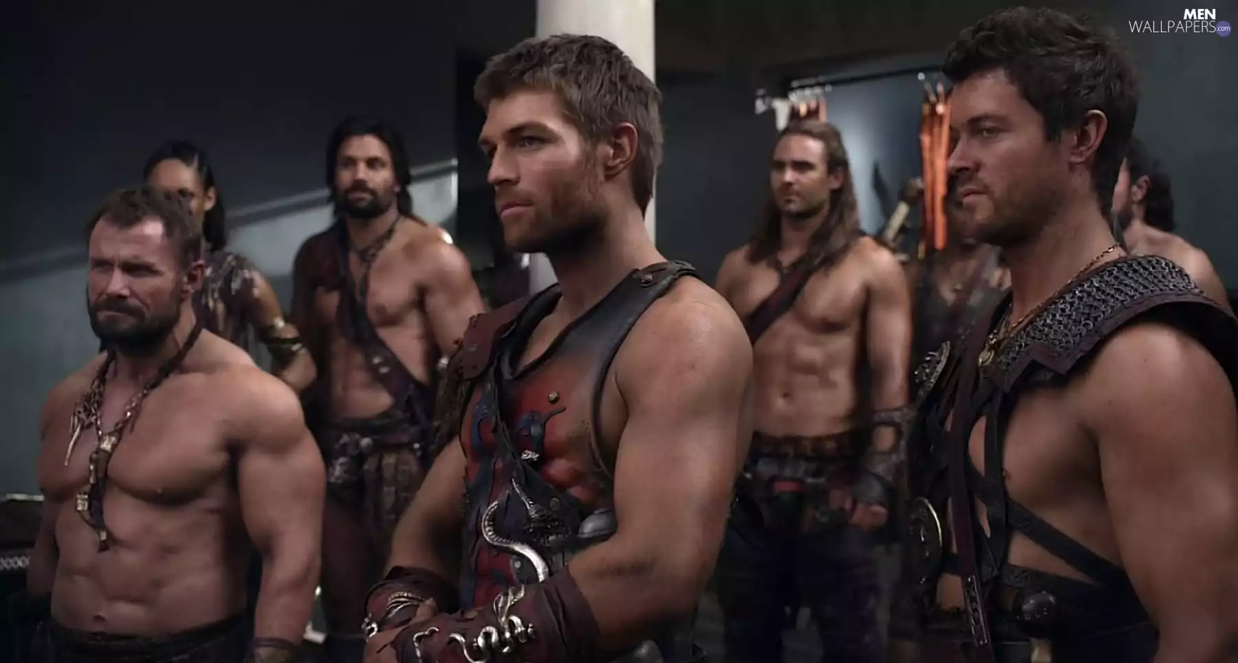 Liam McIntyre, Spartacus, gladiators