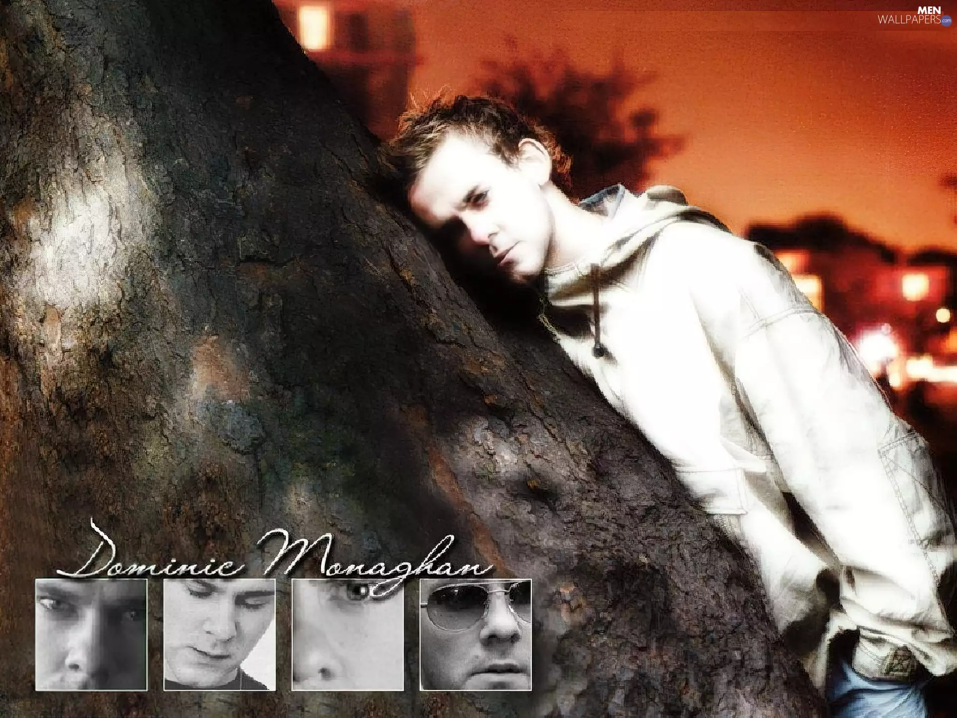 face, Dominic Monaghan, Glasses