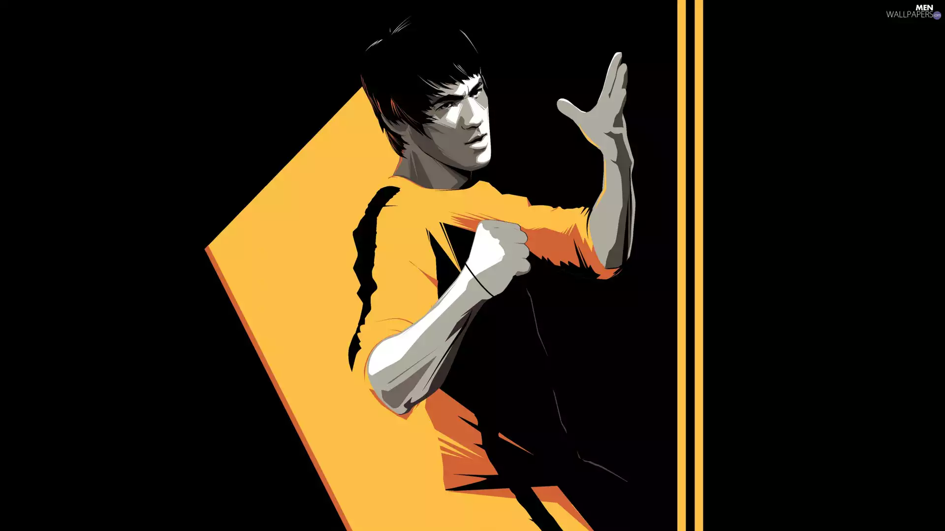 actor, Bruce Lee, graphics