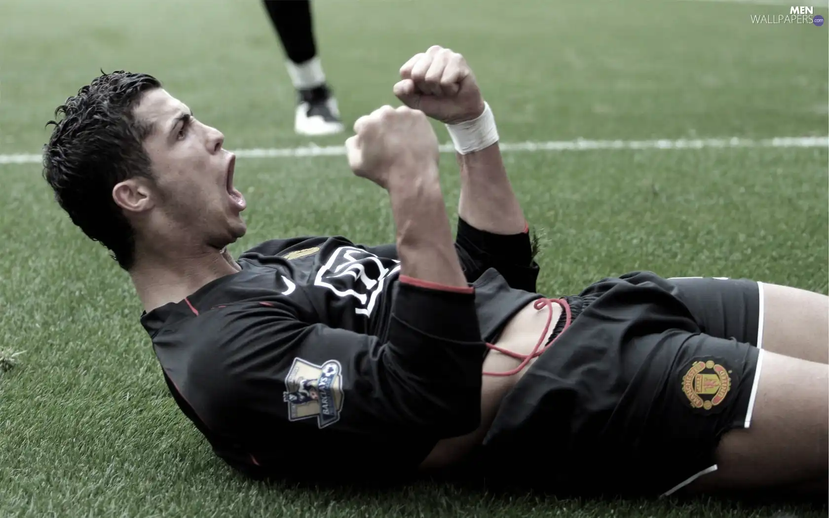match, Cristiano Ronaldo, grass