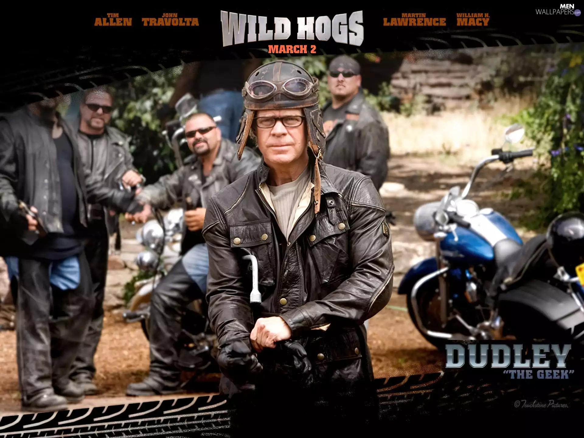 Wild Hogs, William H. Macy, motorcyclists