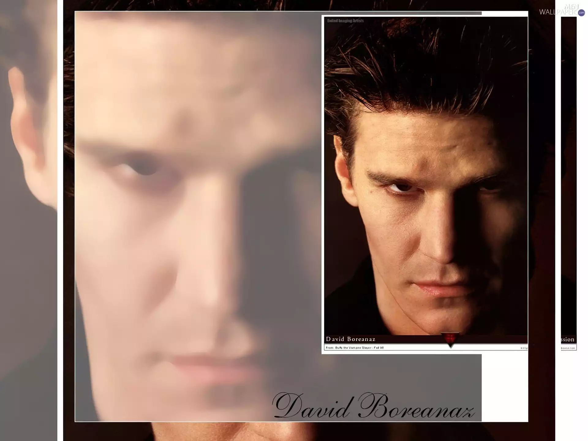 David Boreanaz, dark hair