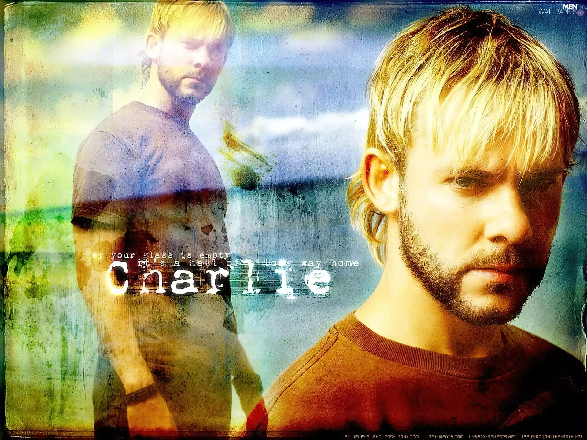 Dominic Monaghan, Blond hair