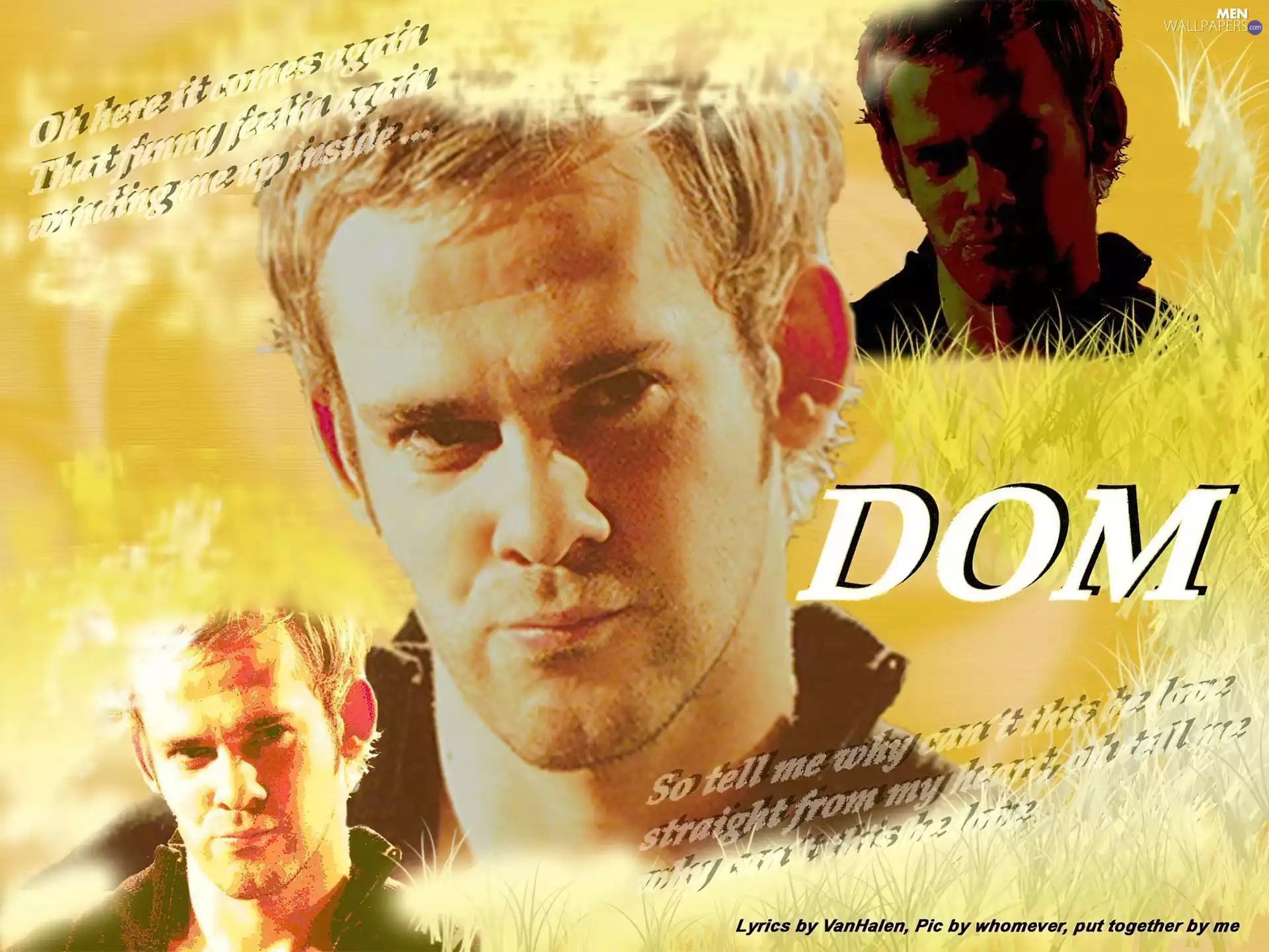 Dominic Monaghan, Light hair