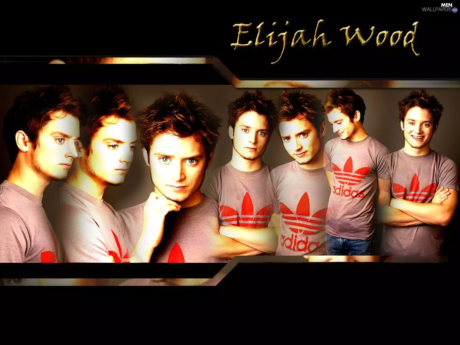 dark hair, Elijah Wood, faces
