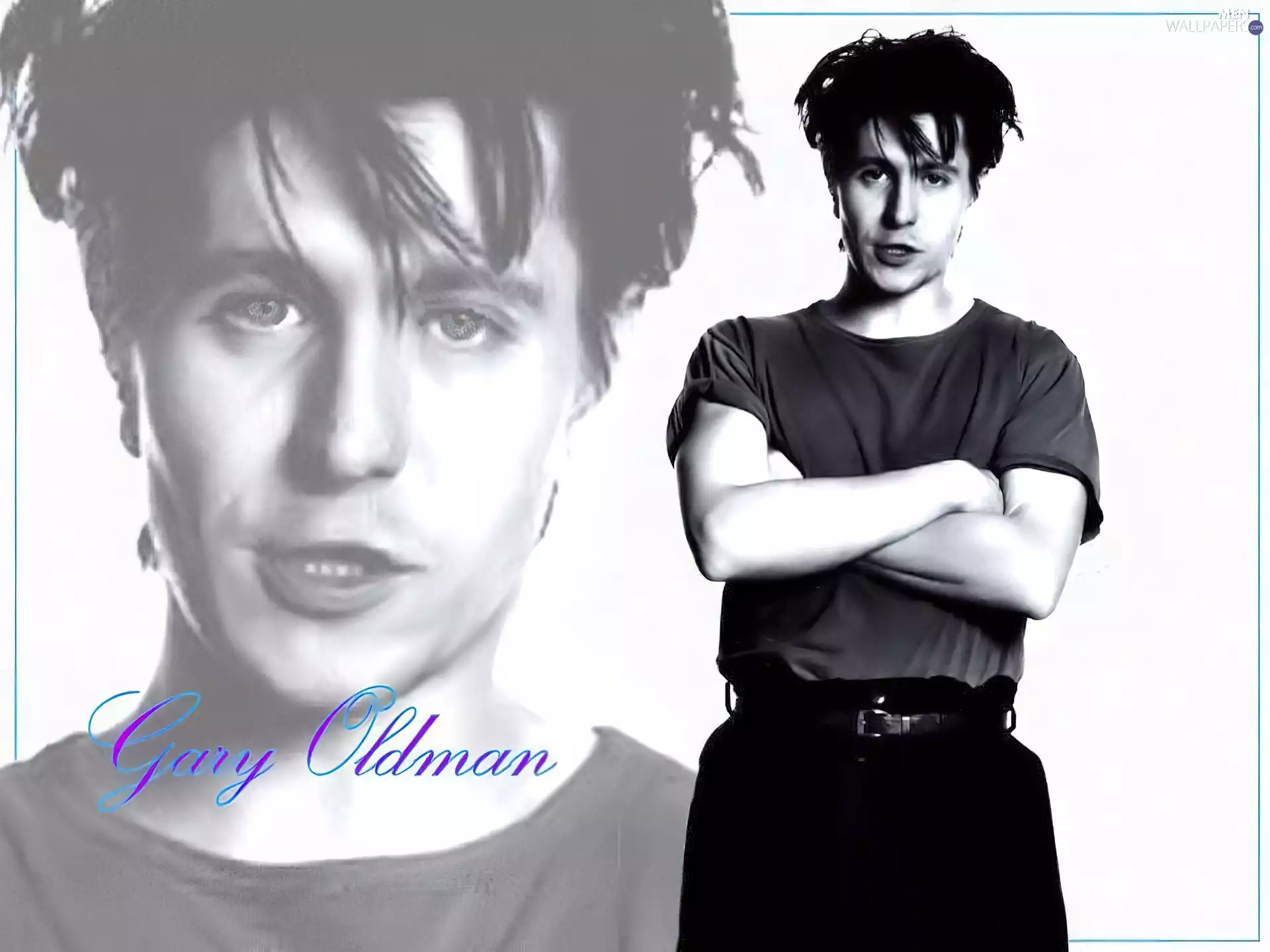 Gary Oldman, Black hair