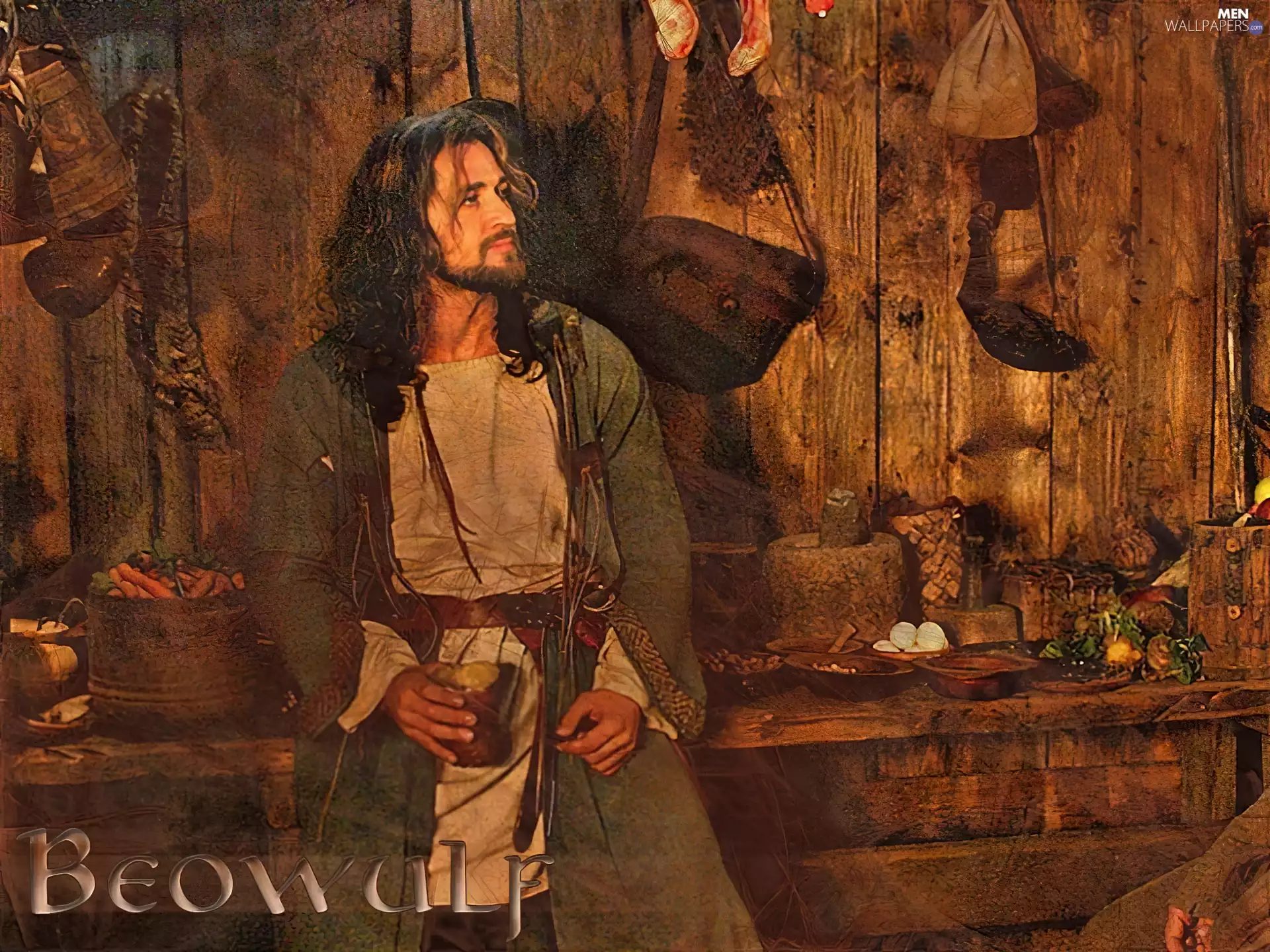 Gerard Butler, long hair