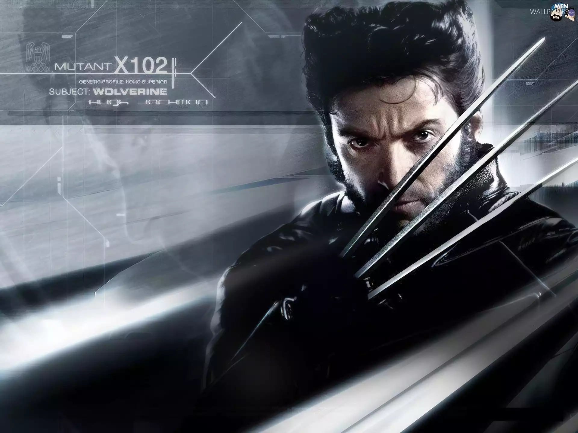 Hugh Jackman, dark hair