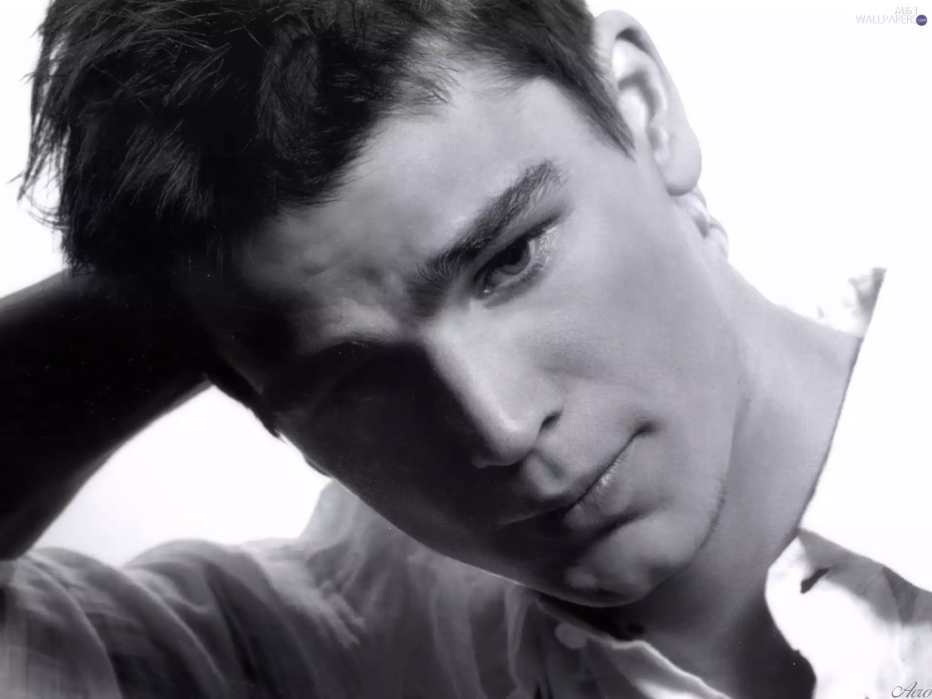 Josh Hartnett, dark hair