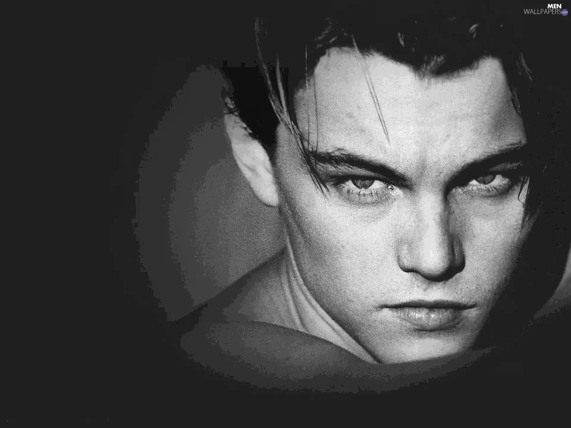 Leonardo DiCaprio, dark hair