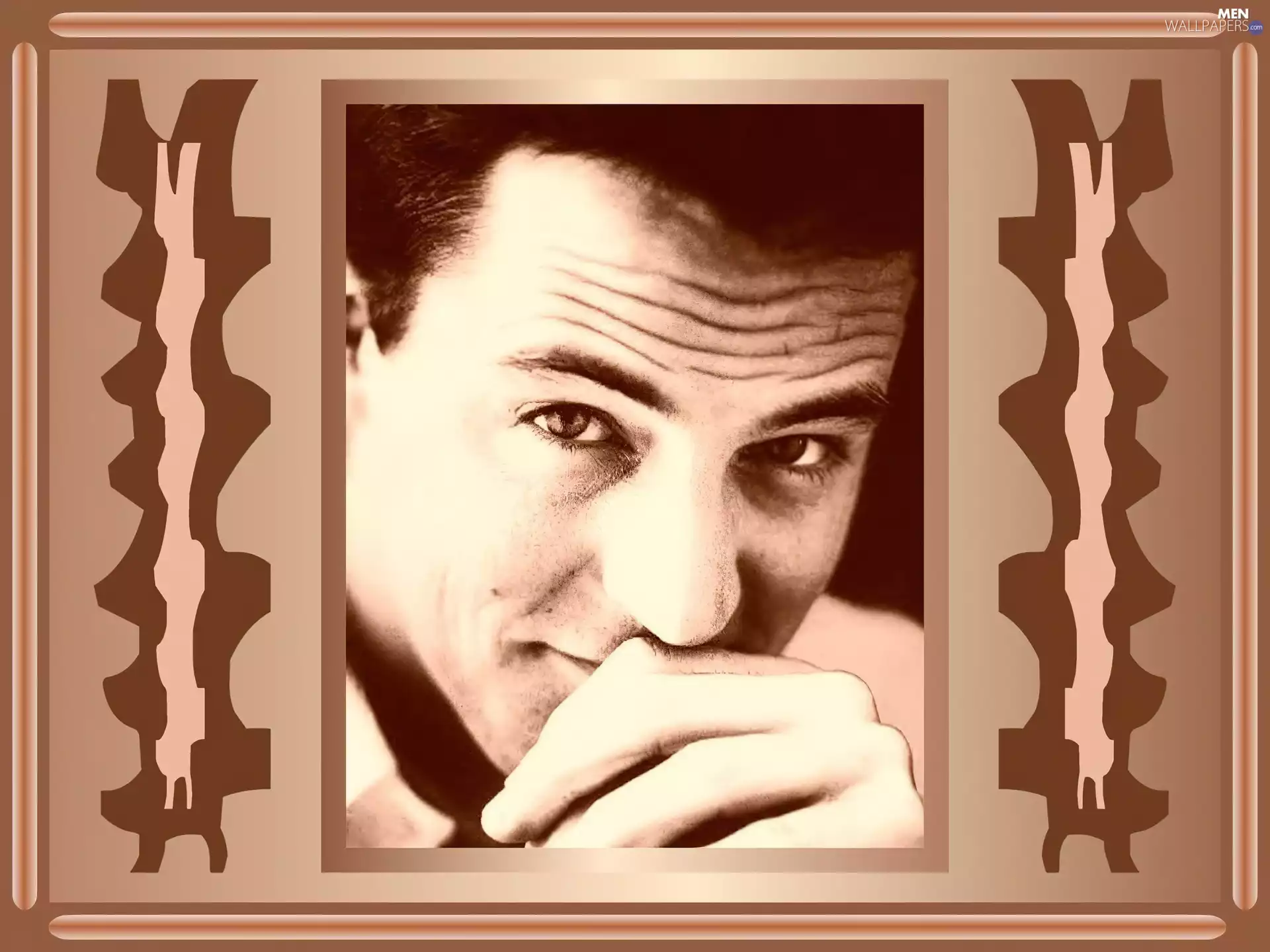 Matthew Perry, dark hair