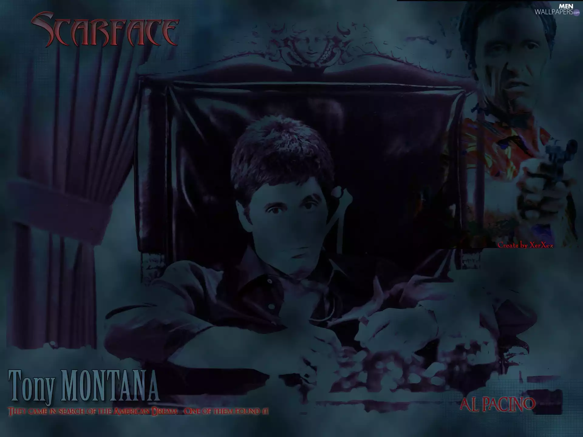 Gun, actor, dark, Hair, Al Pacino