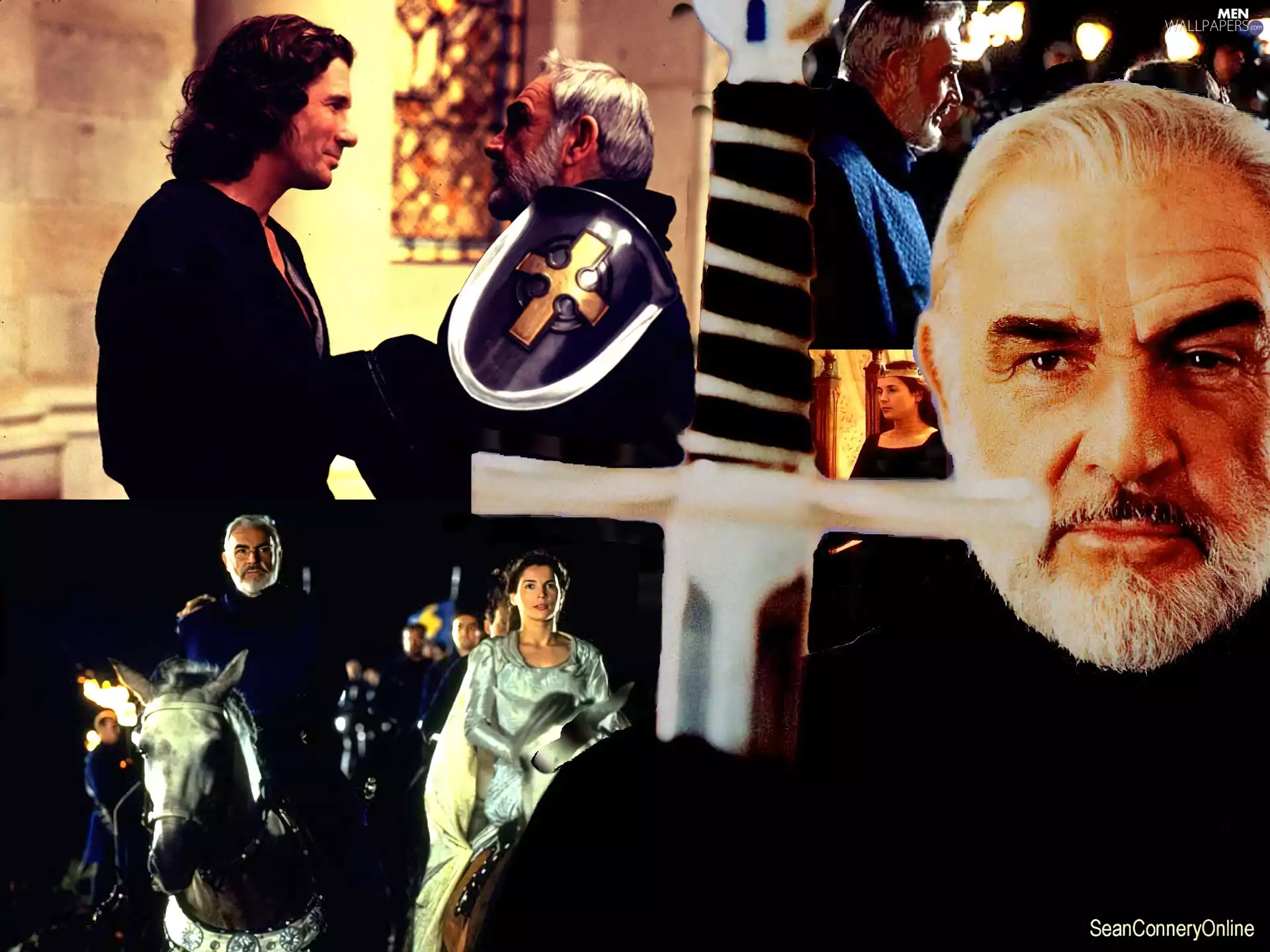 Sean Connery, gray hair