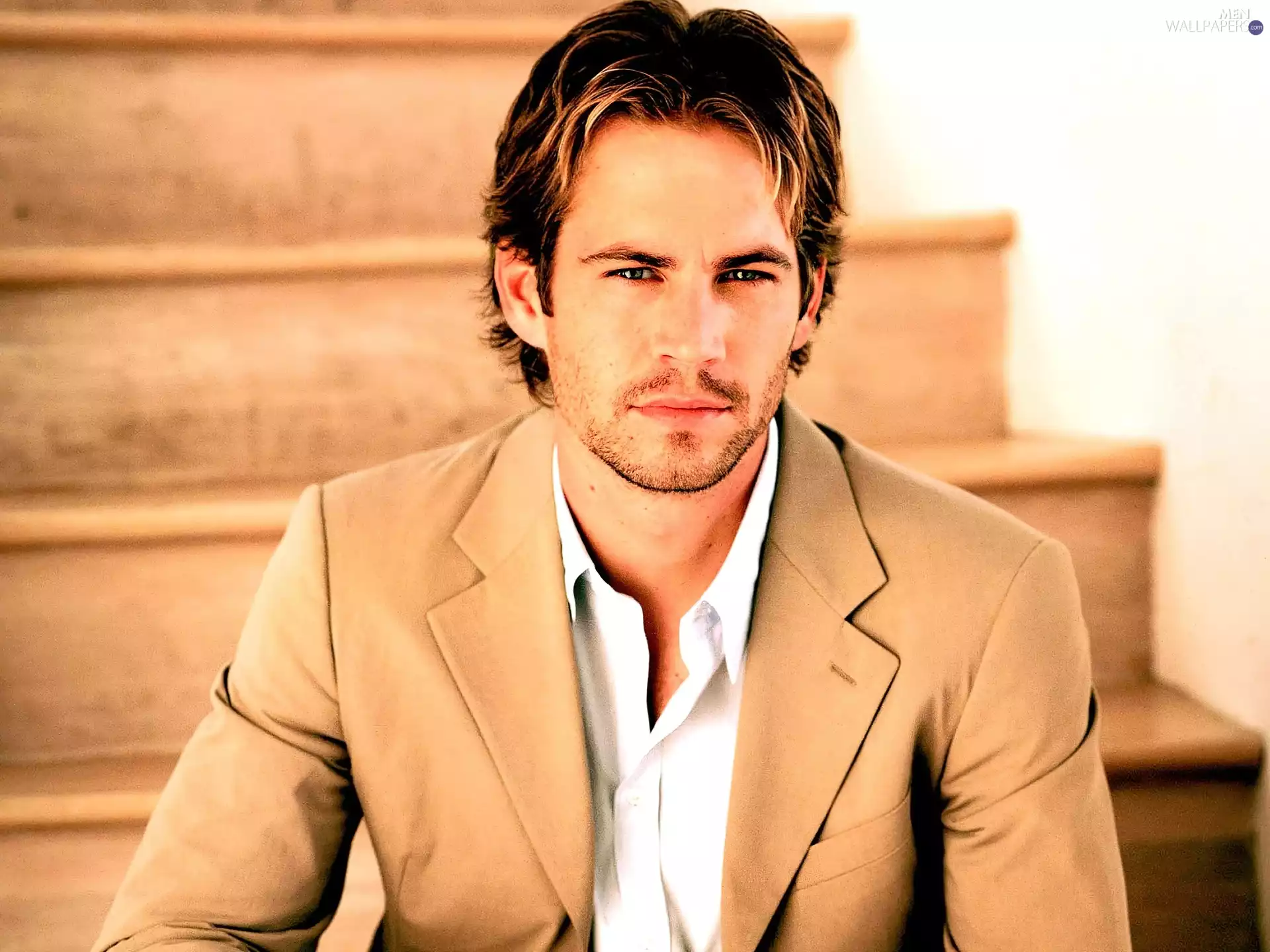 Stairs, Paul Walker, hair