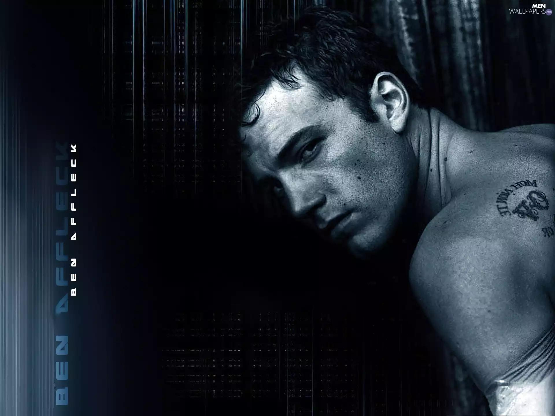 Tattoo, Ben Affleck, Hair