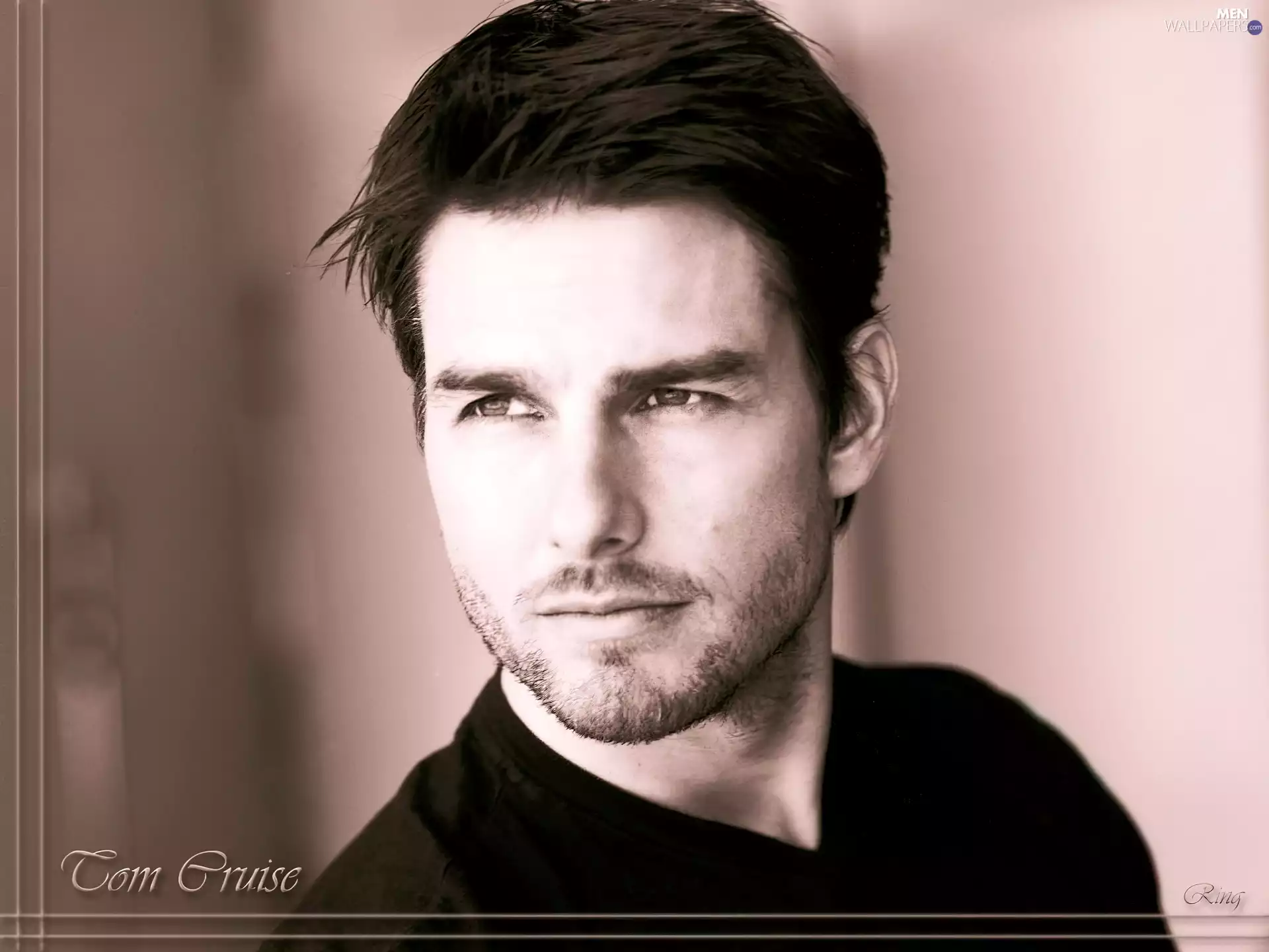 Tom Cruise, dark hair