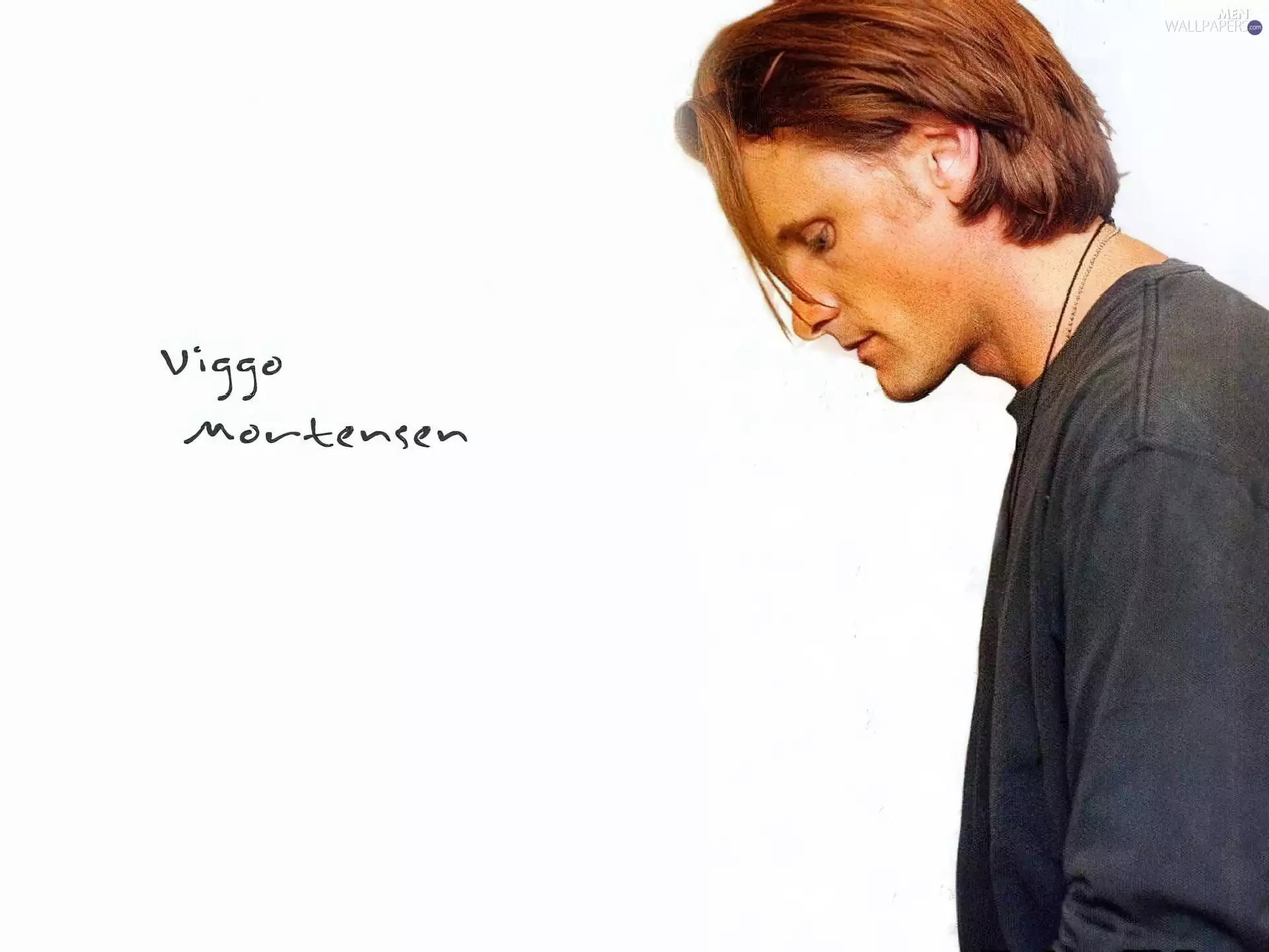 Viggo Mortensen, long hair